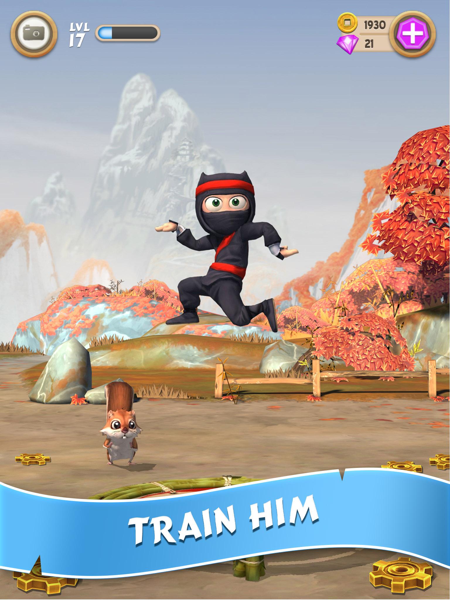 اسکرین شات 2 بازی Clumsy Ninja