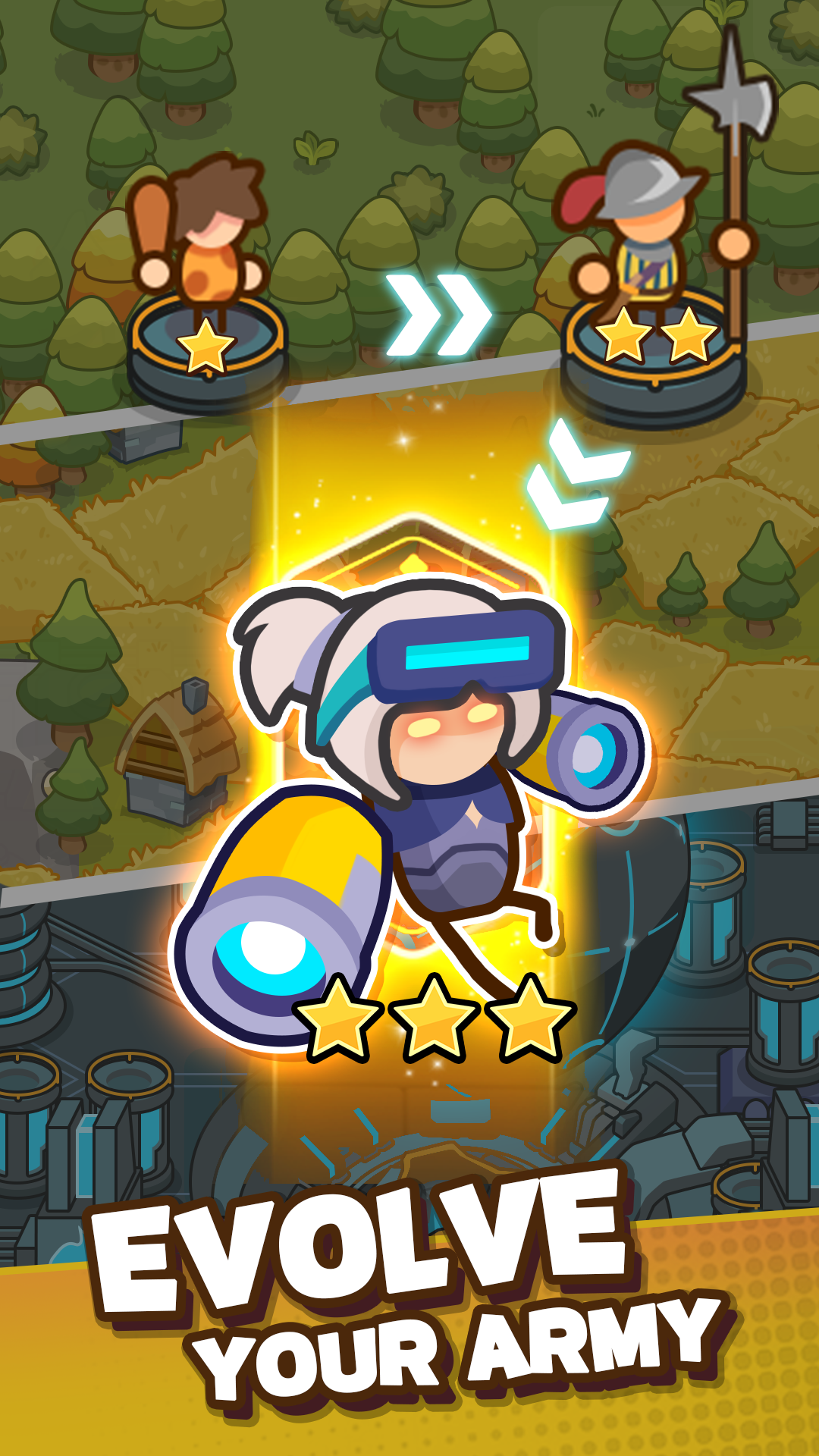 اسکرین شات 3 بازی Empire Heroes: Strategy Game