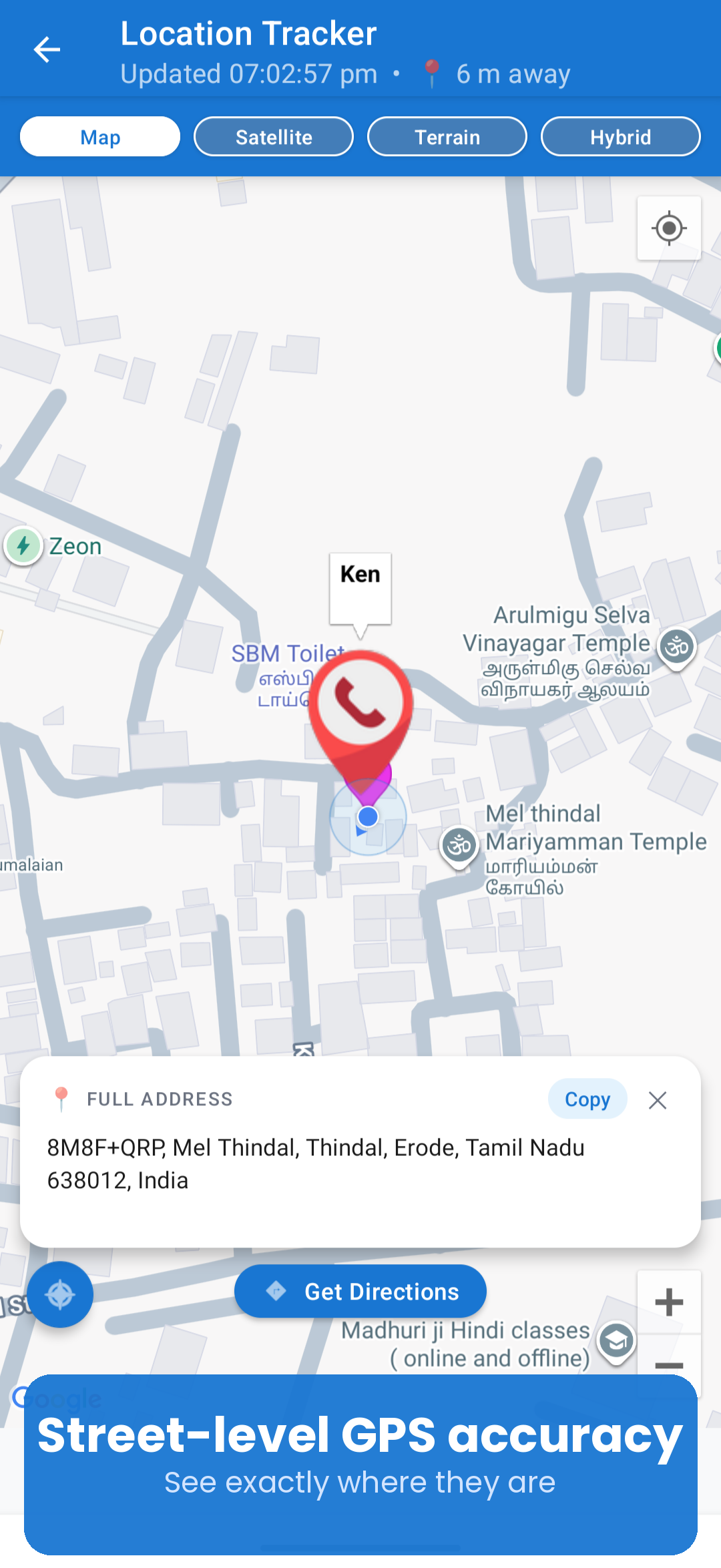 اسکرین شات 4 برنامه Mobile Tracker - Family GPS