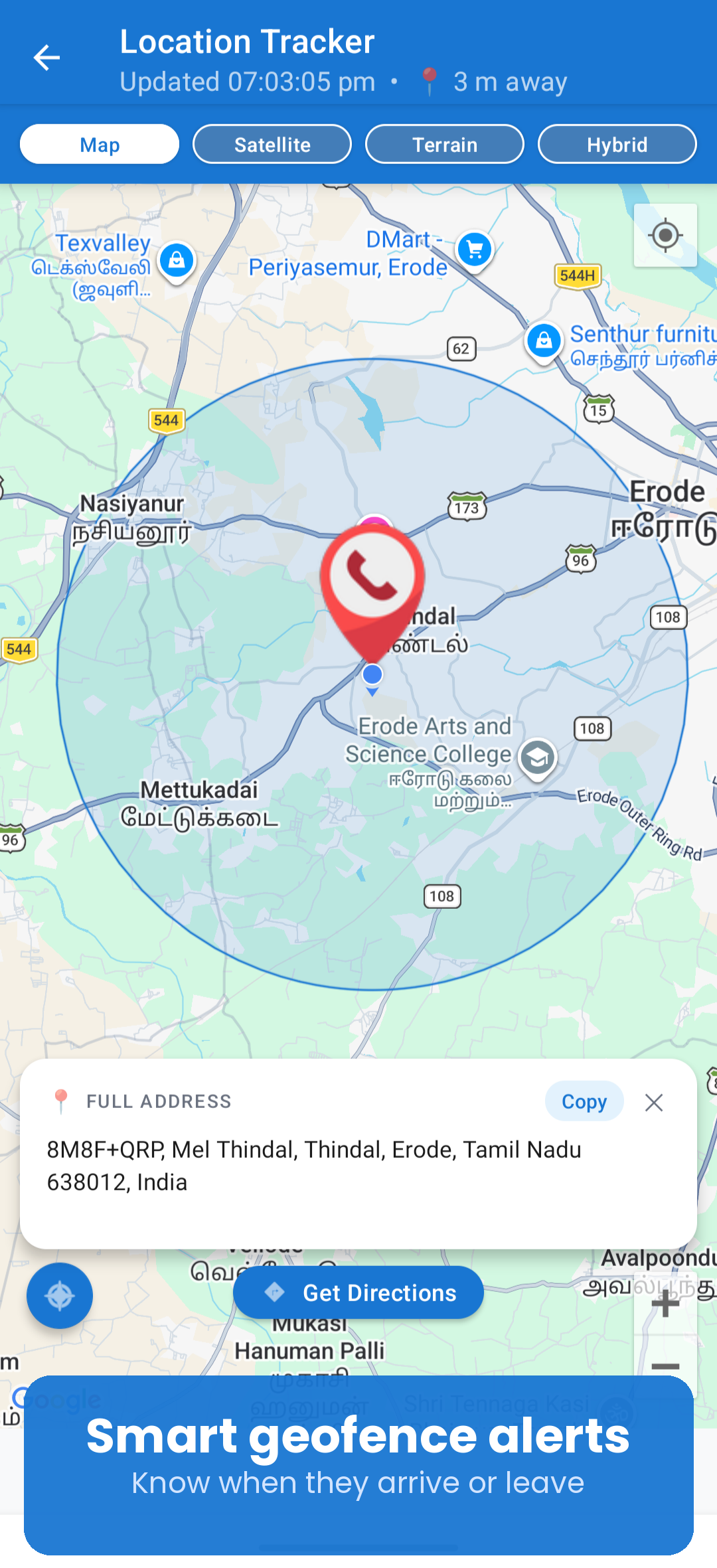 اسکرین شات 5 برنامه Mobile Tracker - Family GPS