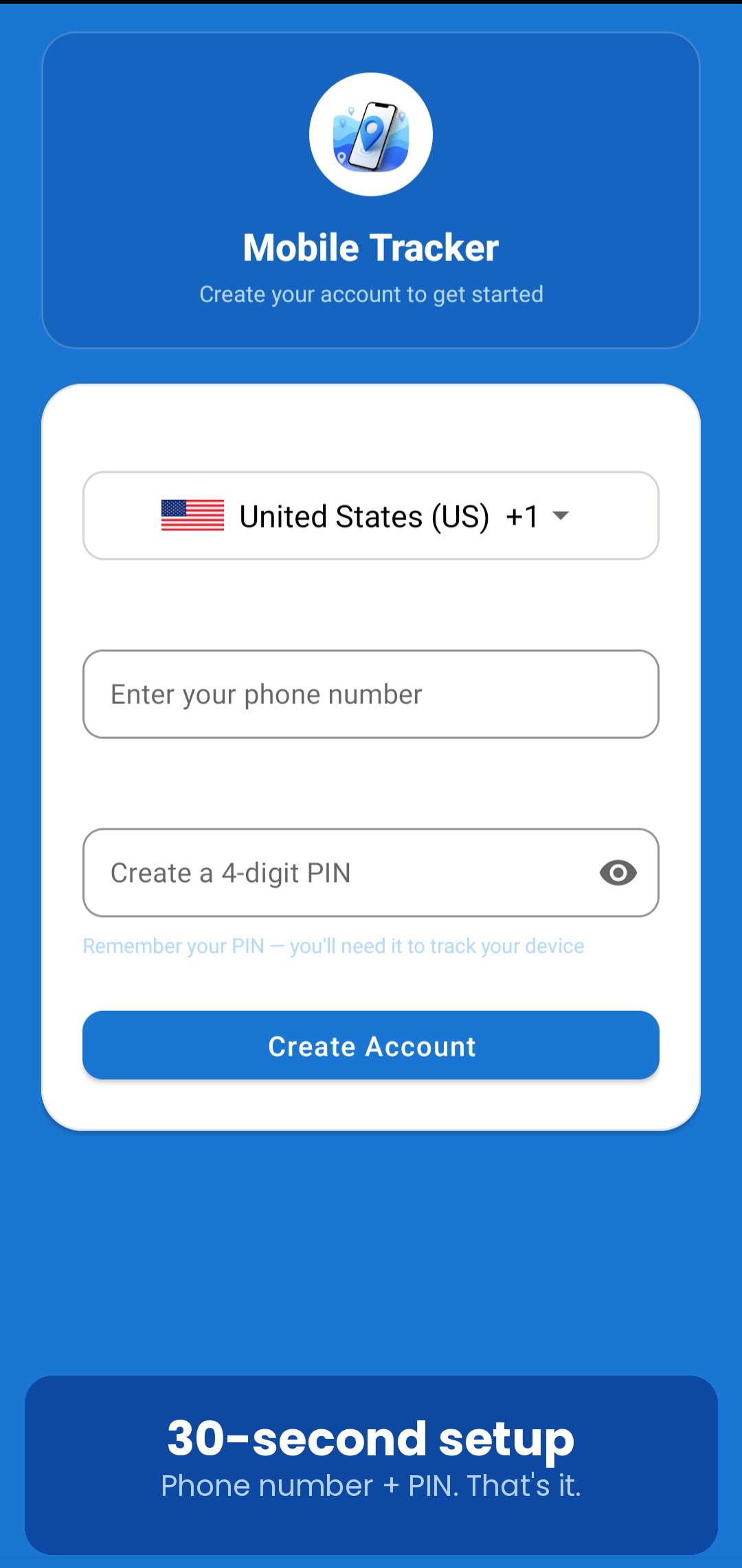 اسکرین شات 1 برنامه Mobile Tracker - Family GPS