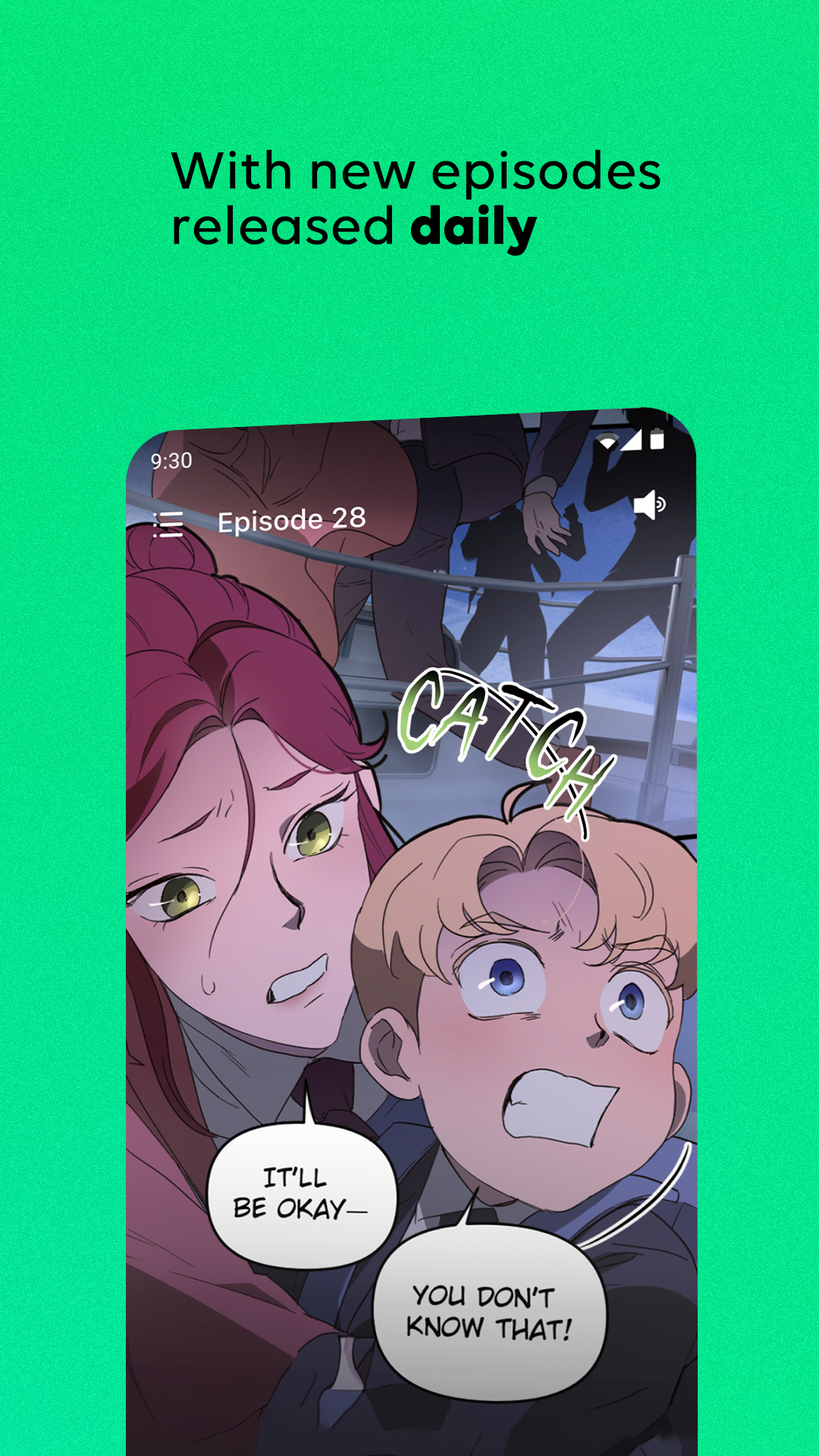 اسکرین شات 7 برنامه WEBTOON: Manga, Comics, Manhwa