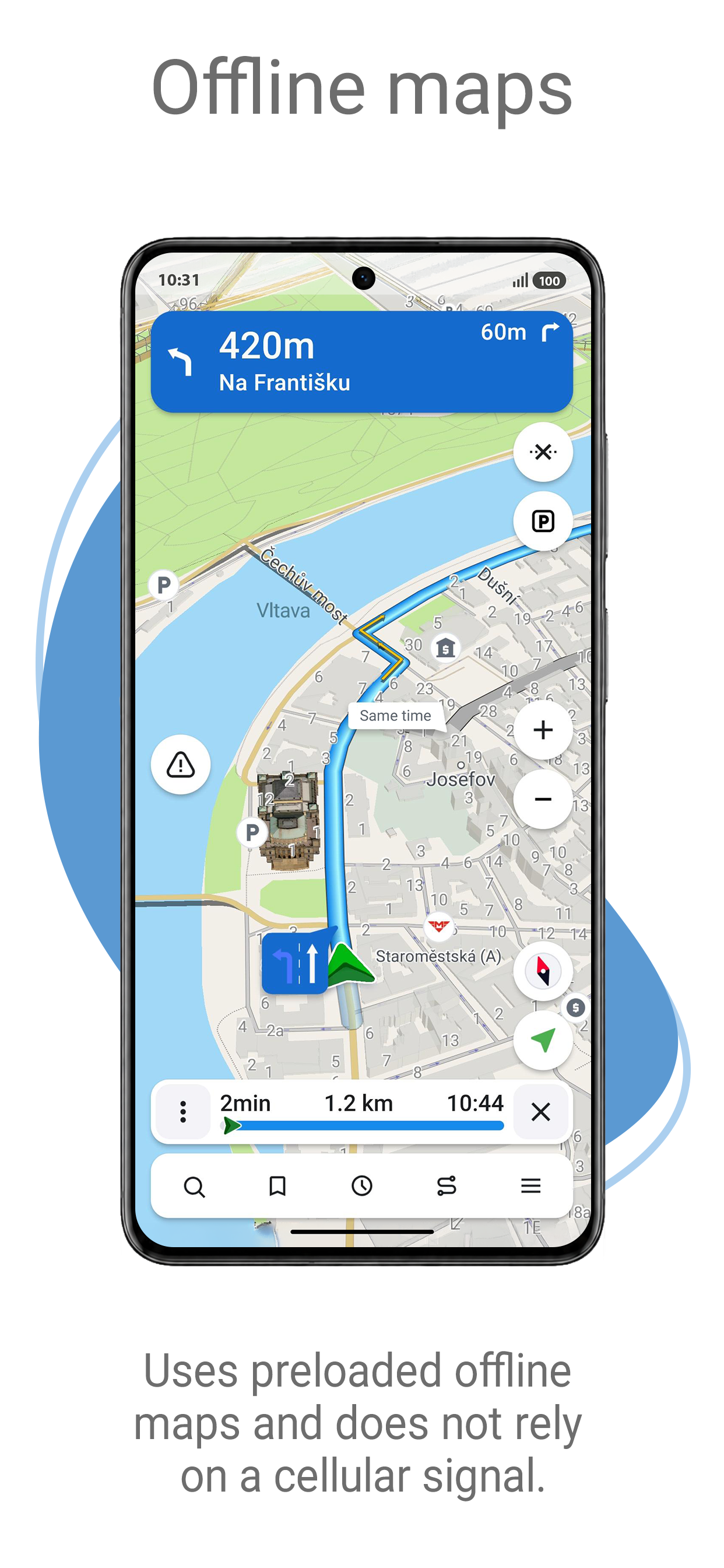 اسکرین شات 1 برنامه Navitel Navigator GPS & Maps