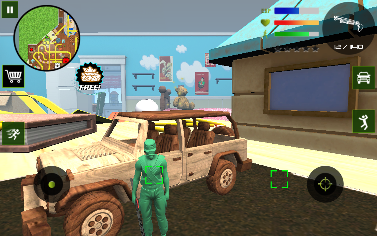 اسکرین شات 4 بازی Army Toys Town
