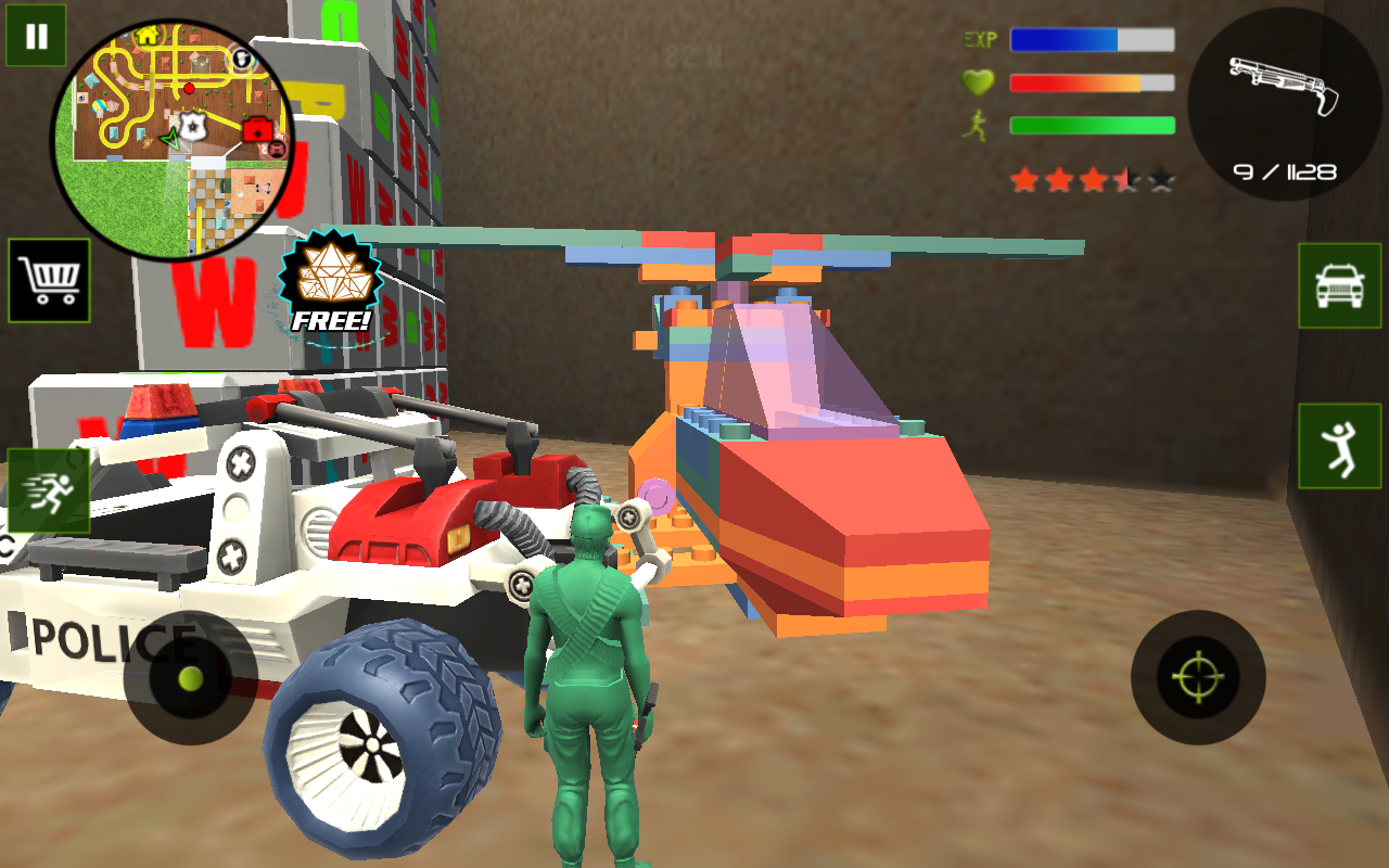 اسکرین شات 7 بازی Army Toys Town