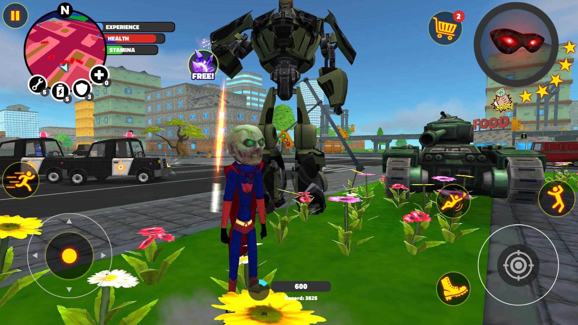اسکرین شات 6 بازی Stick Superhero