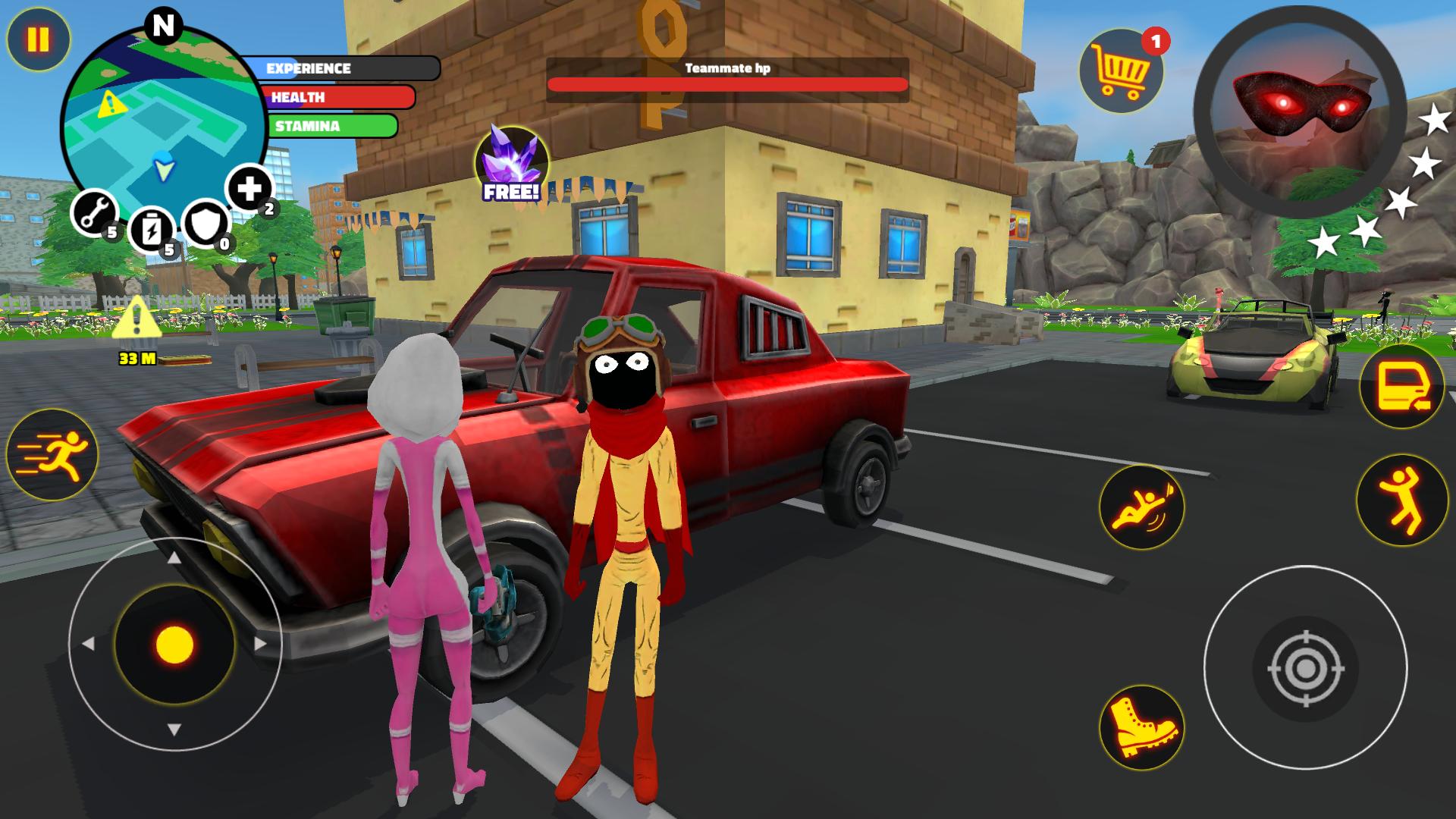 اسکرین شات 8 بازی Stick Superhero