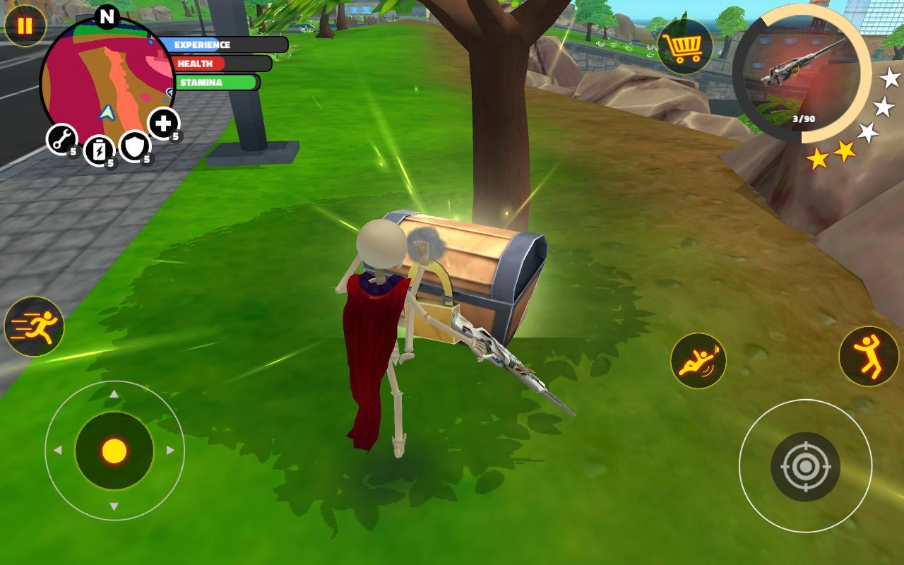اسکرین شات 4 بازی Stick Superhero: Rising Force