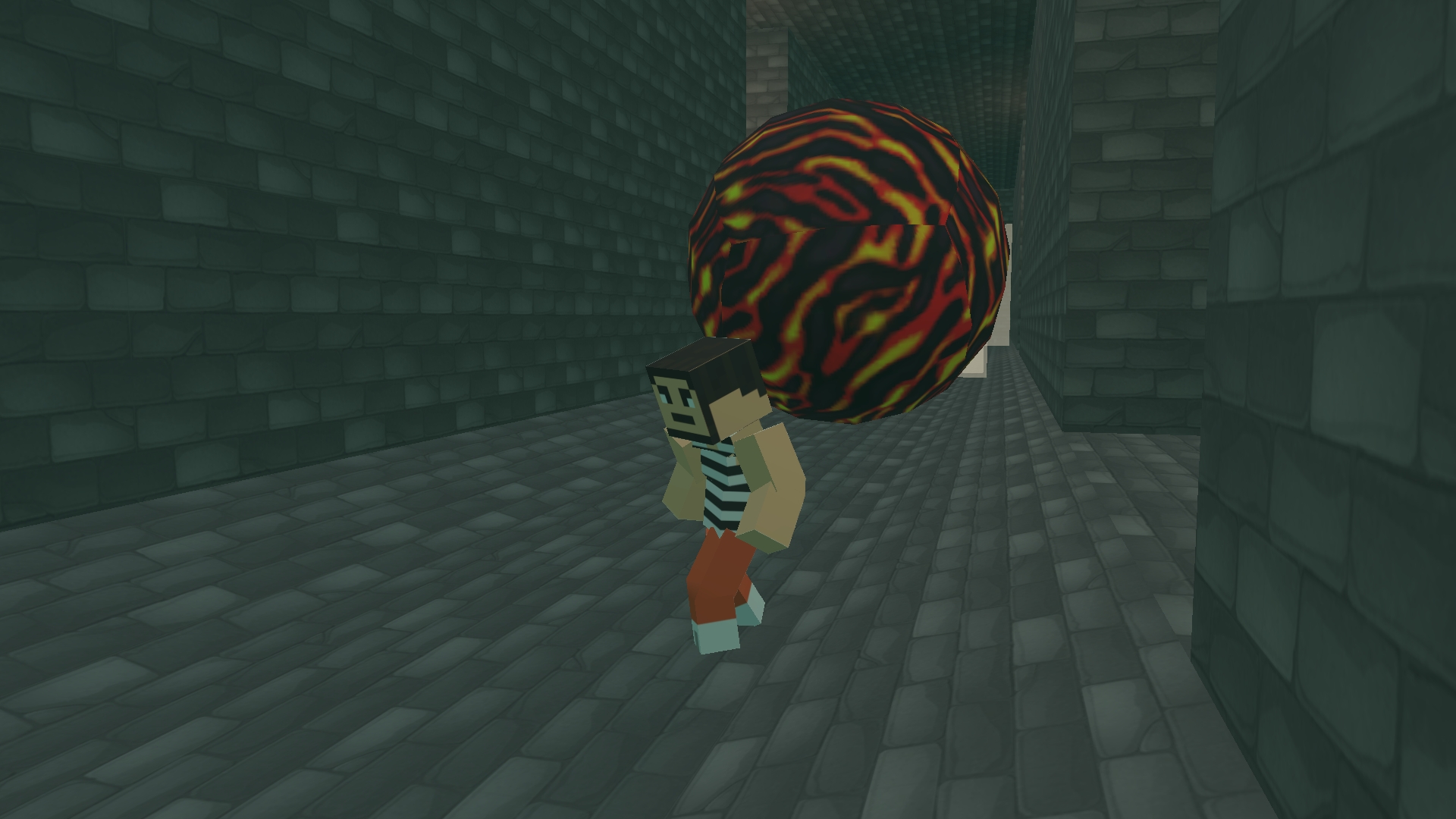 اسکرین شات 2 بازی Block Prison Run: Escape Game