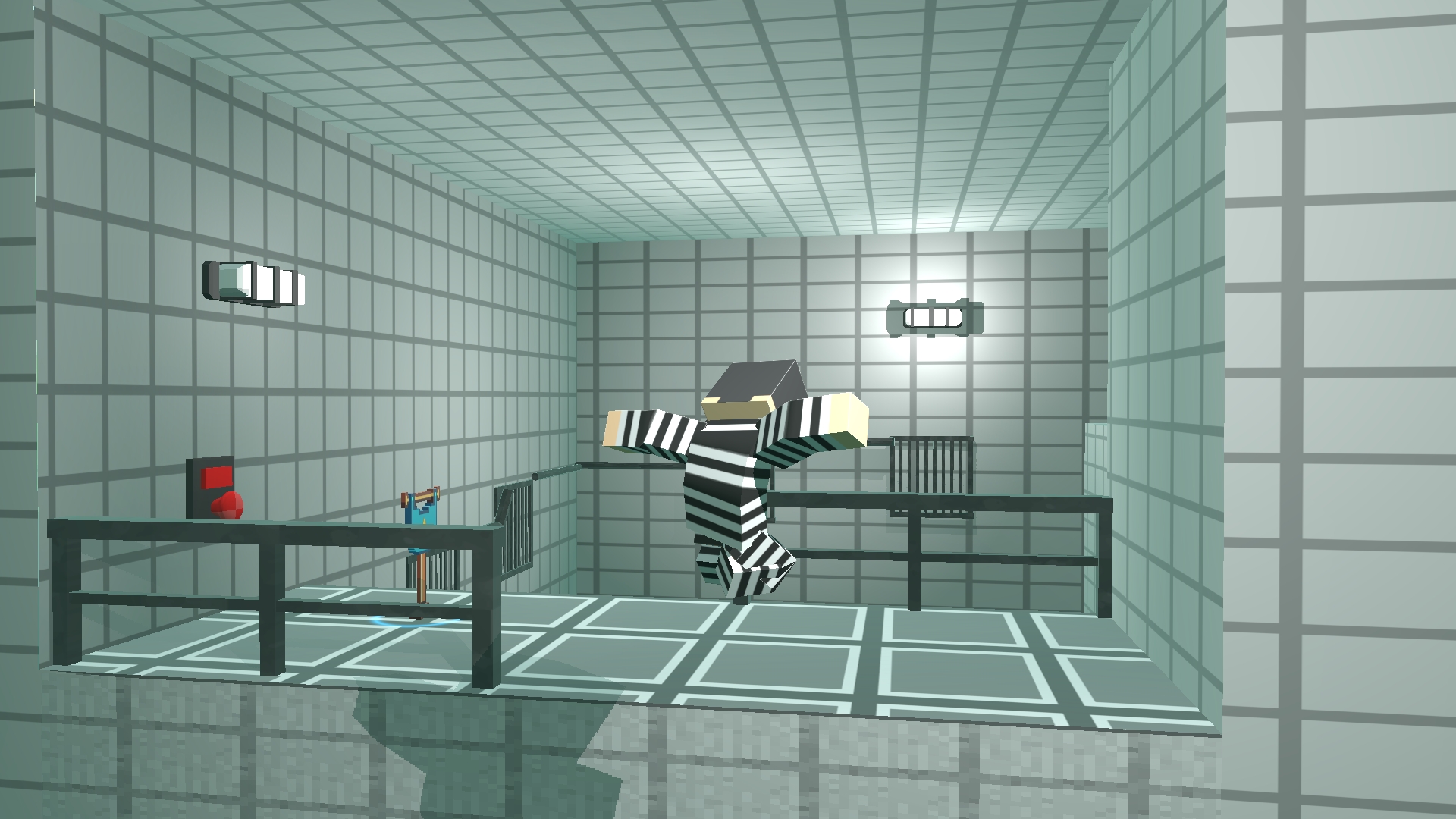 اسکرین شات 3 بازی Block Prison Run: Escape Game