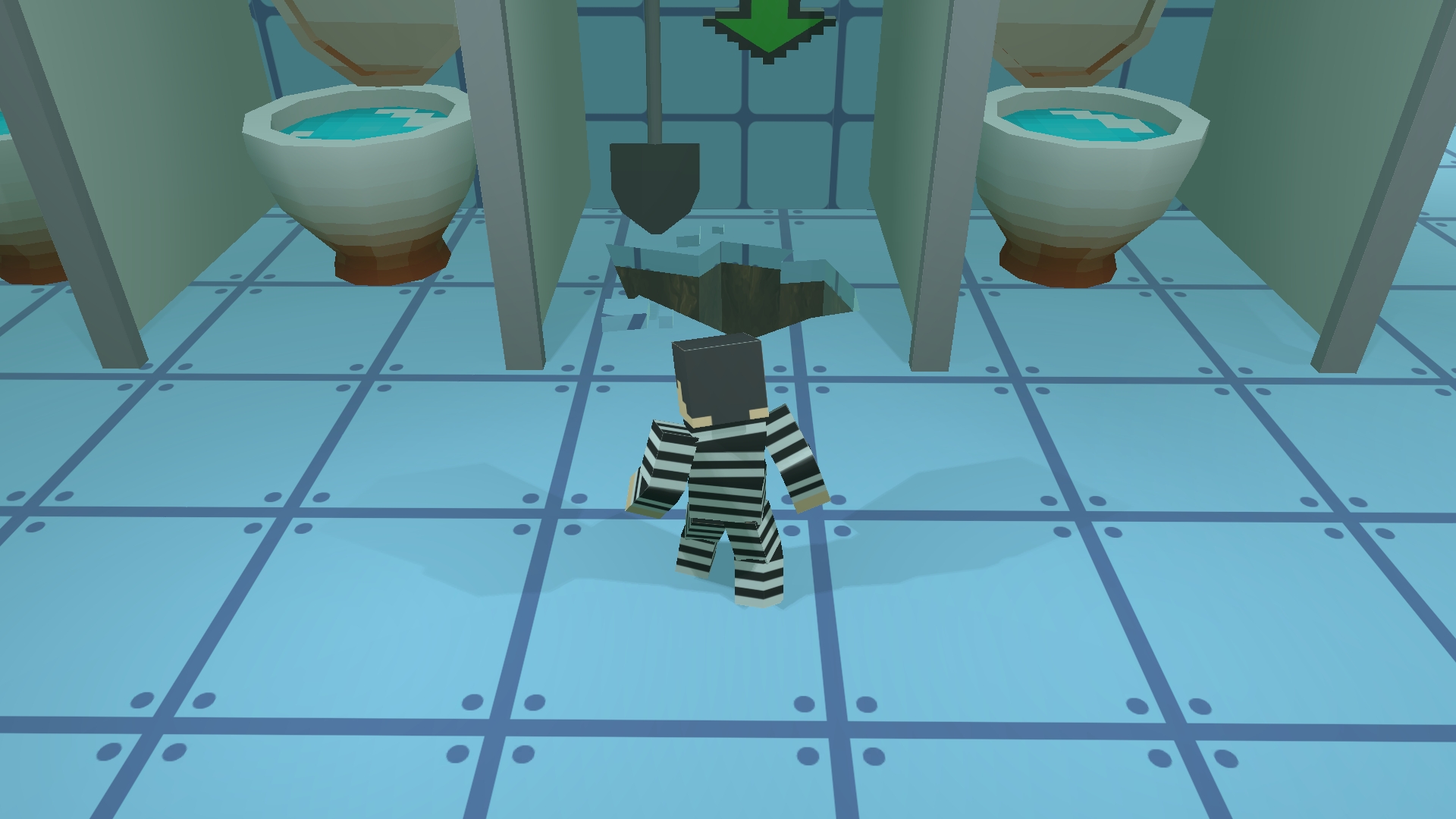 اسکرین شات 4 بازی Block Prison Run: Escape Game