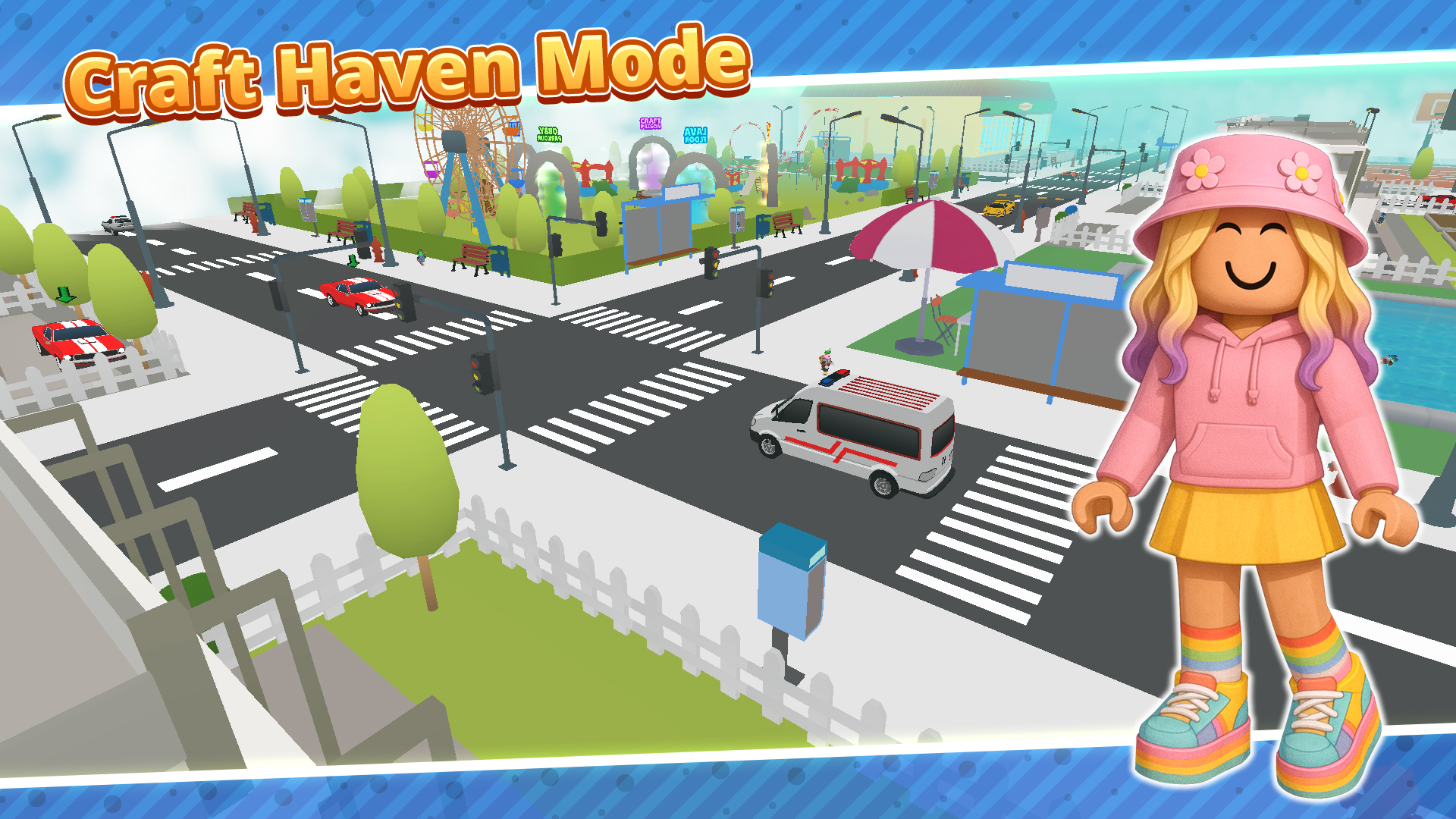 اسکرین شات 4 بازی Obby Block World: Craft City