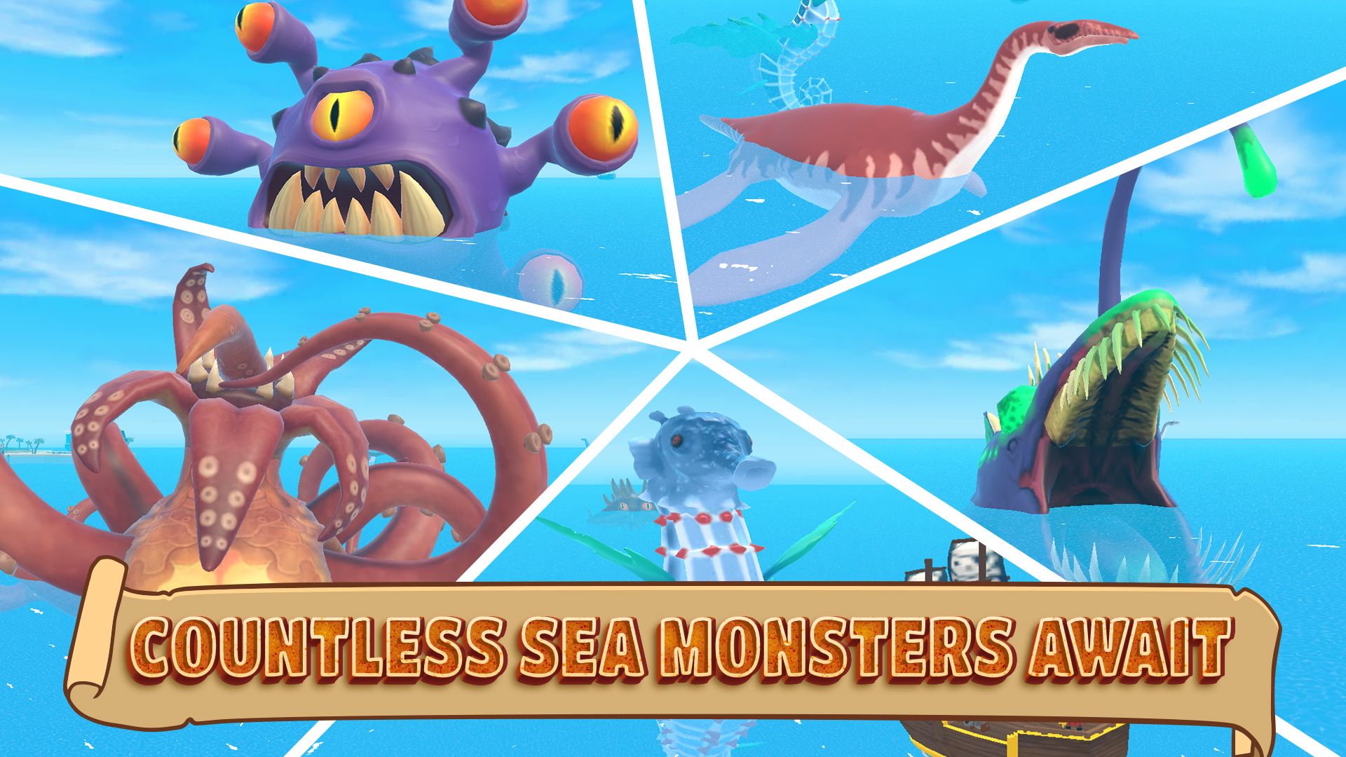 اسکرین شات 6 بازی Pirates World: Sea Monsters