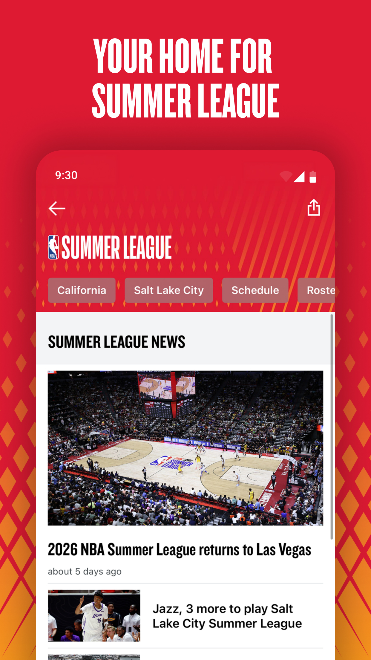 اسکرین شات 2 برنامه NBA: Live Games & Scores