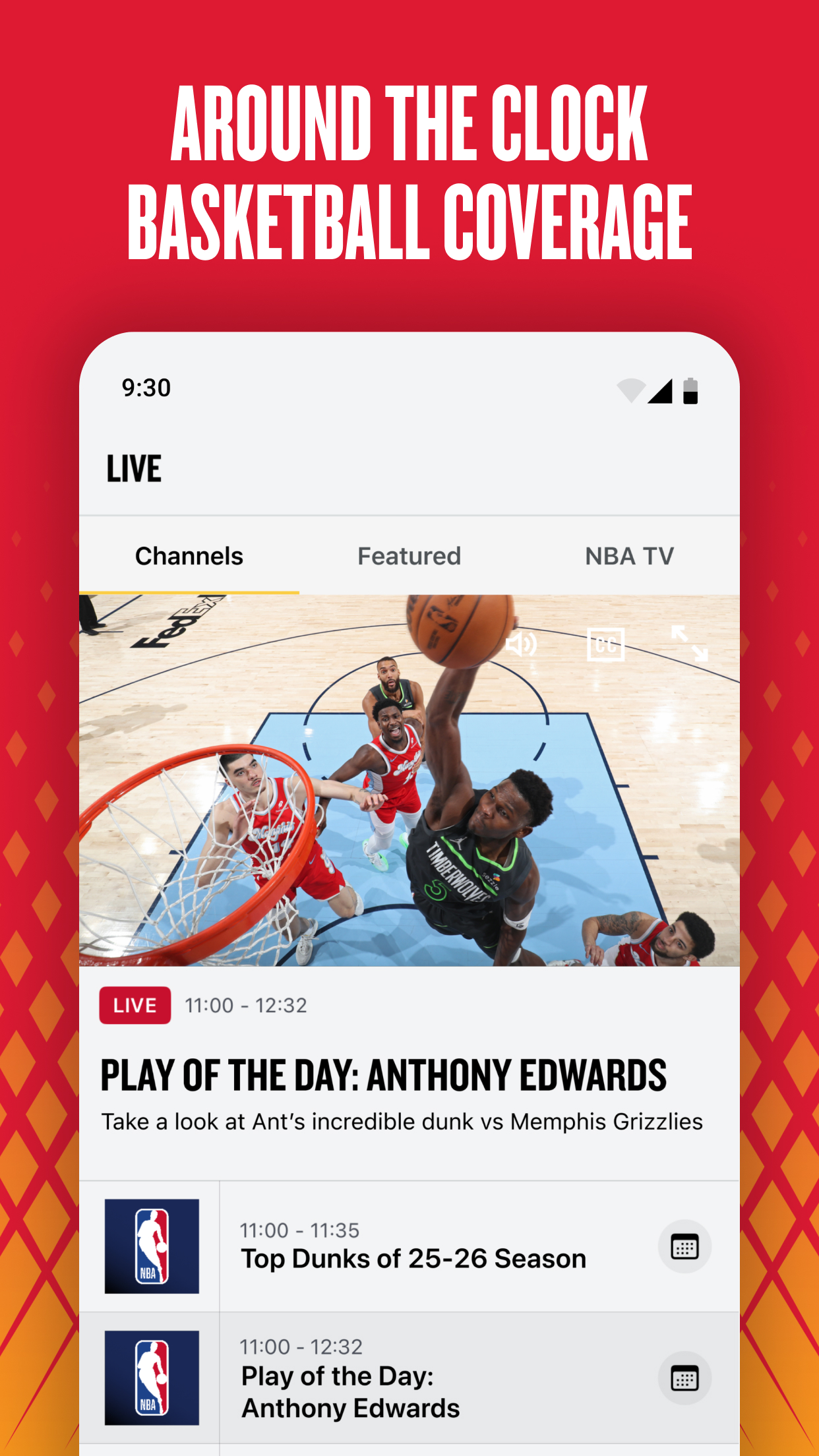اسکرین شات 5 برنامه NBA: Live Games & Scores