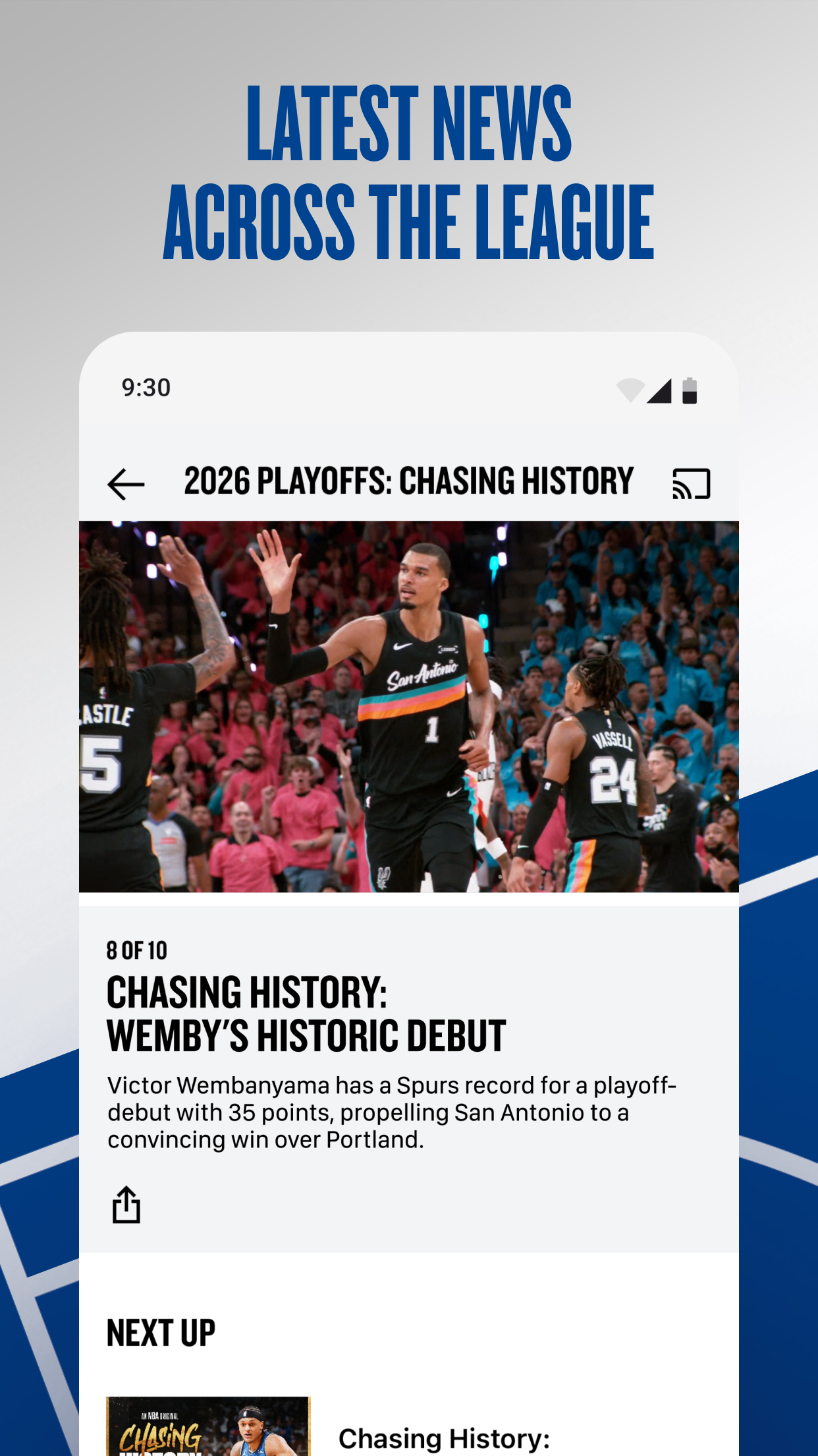 اسکرین شات 6 برنامه NBA: Live Games & Scores