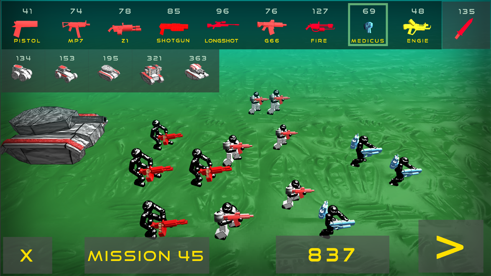 اسکرین شات 3 بازی Battle Simulator: Stickman v.s