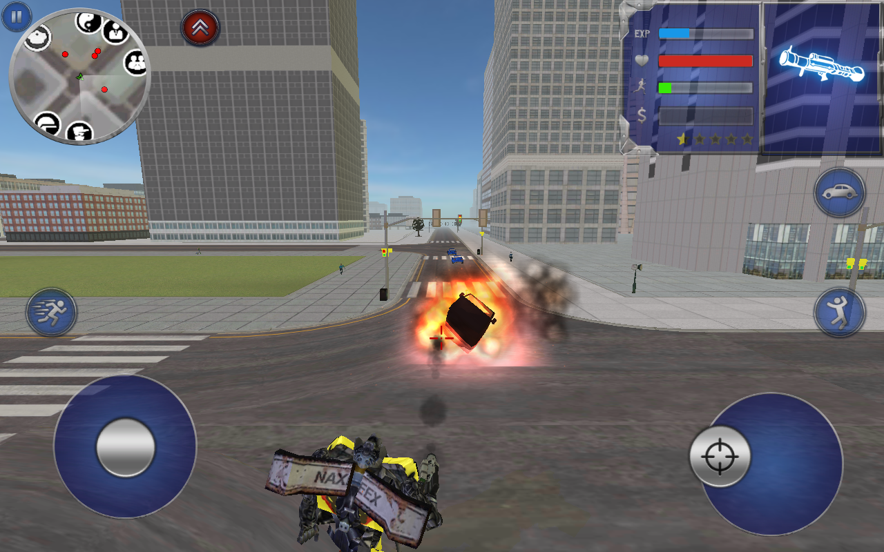 اسکرین شات 3 بازی Pickup Truck Robot