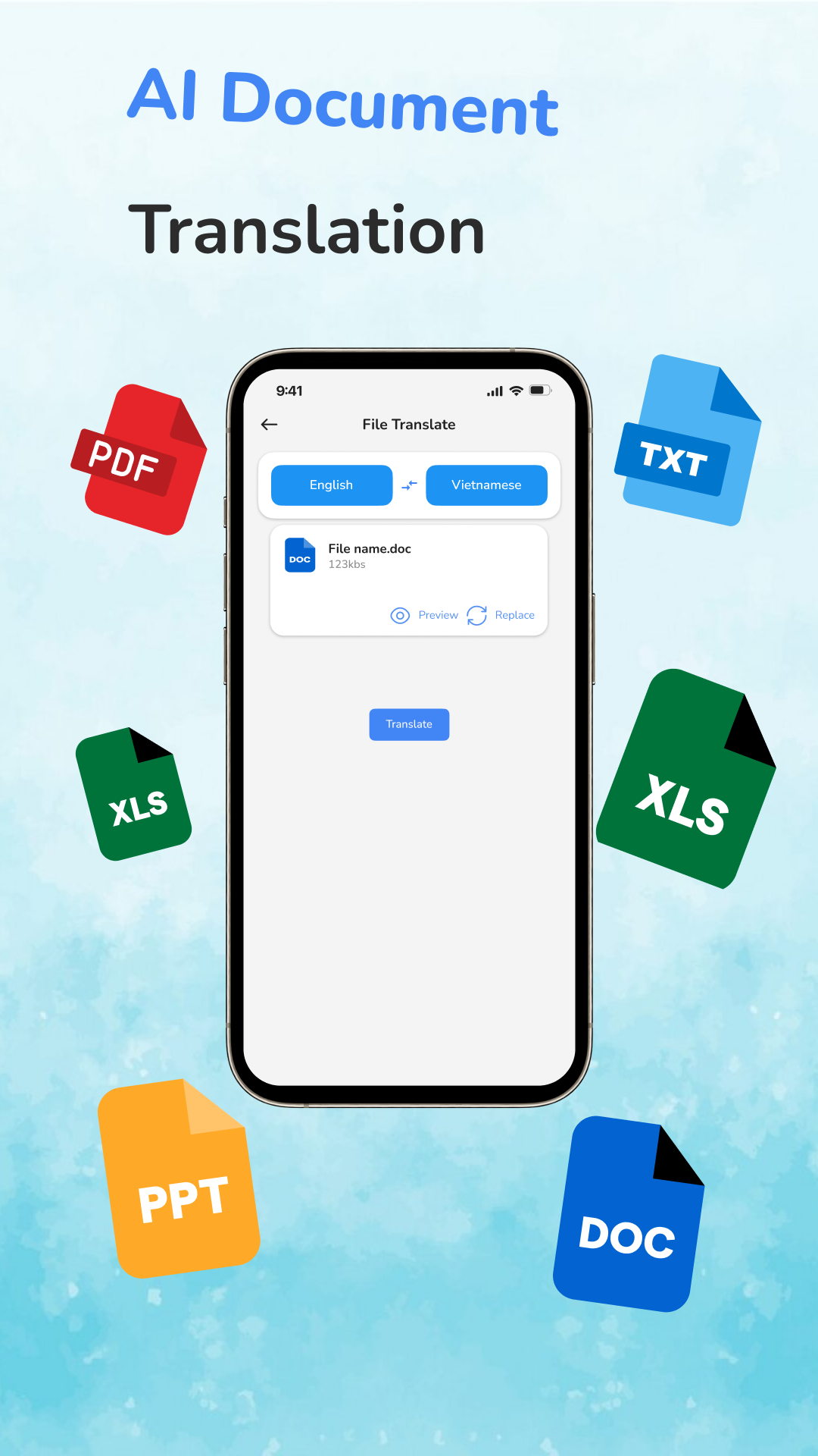 اسکرین شات 2 برنامه Translator - Translate Camera