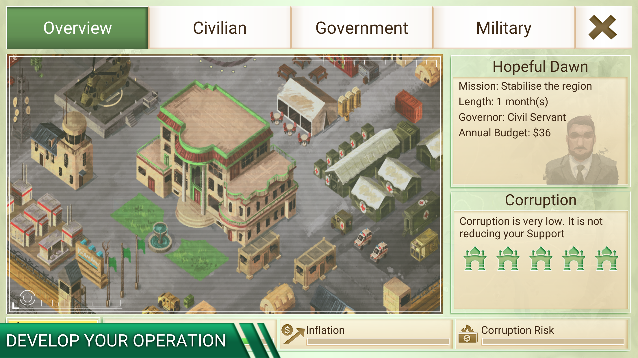 اسکرین شات 5 بازی Rebel Inc.