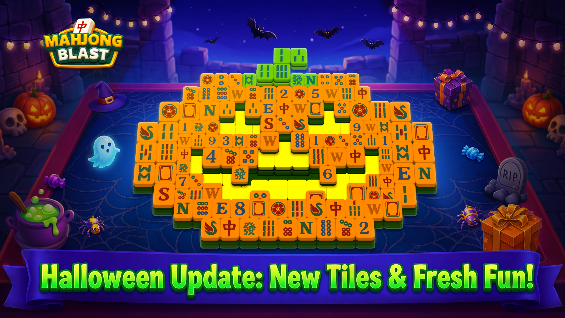 اسکرین شات 1 بازی Mahjong Blast-Tile Puzzle Game