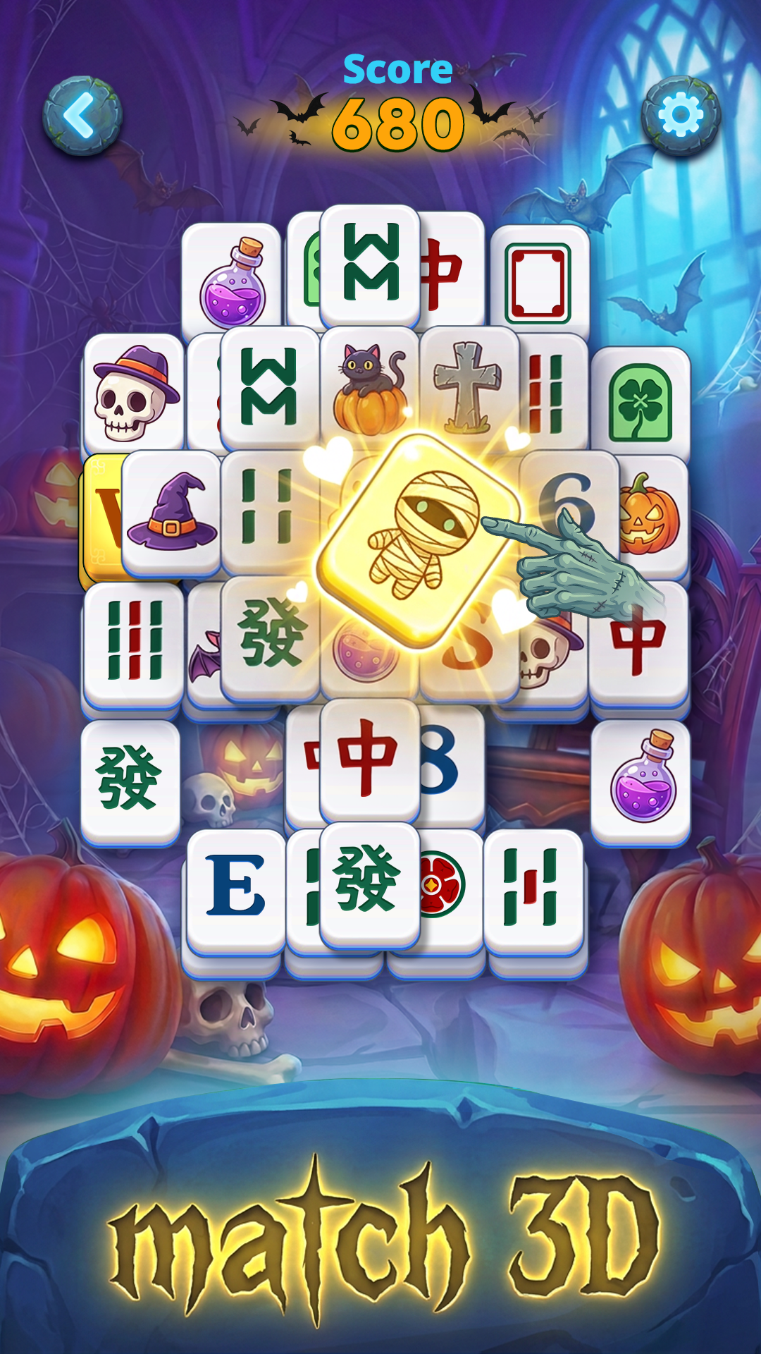 اسکرین شات 1 بازی Mahjong Blast-Tile Puzzle Game