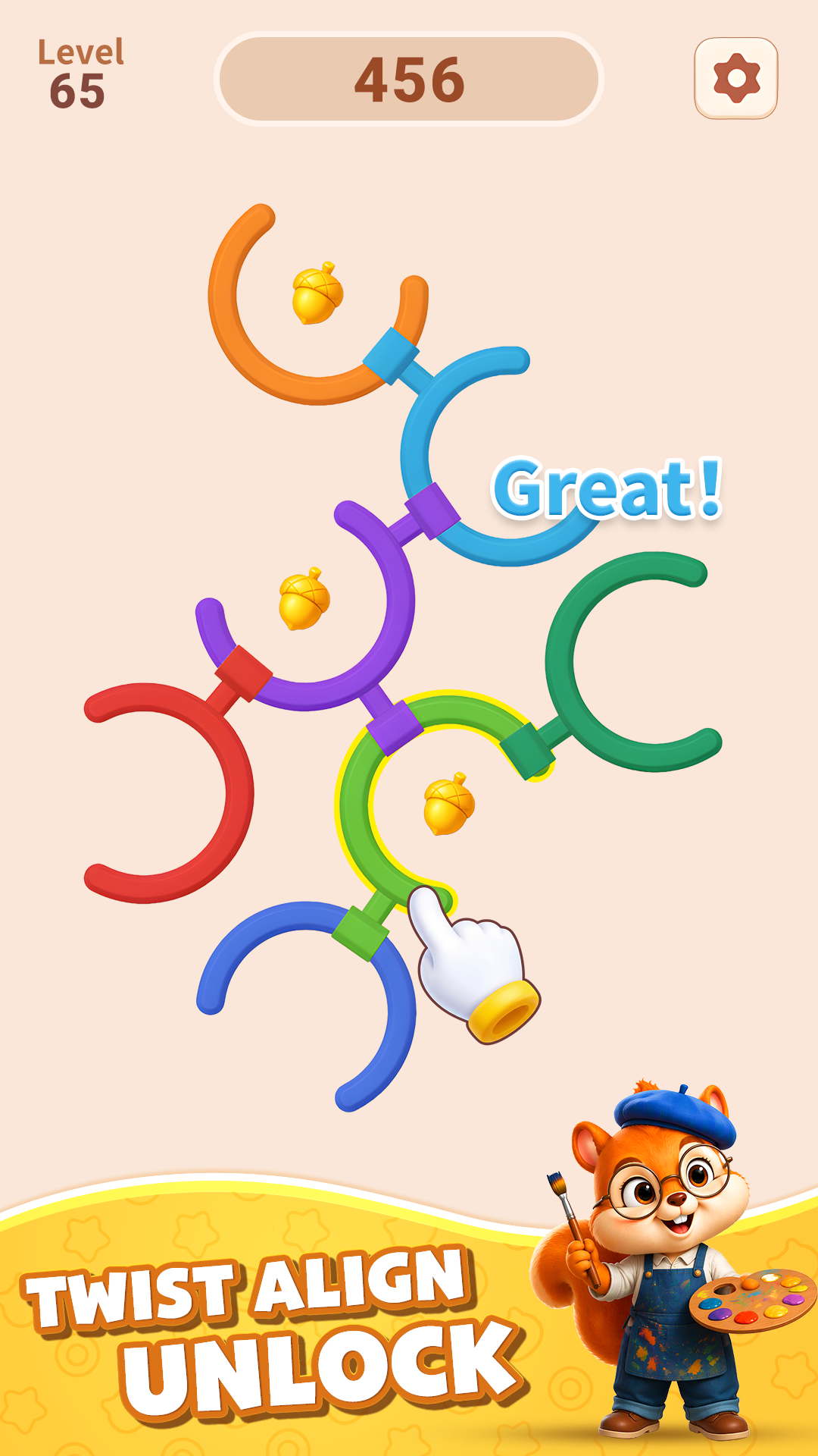 اسکرین شات 2 بازی Rotate Rings