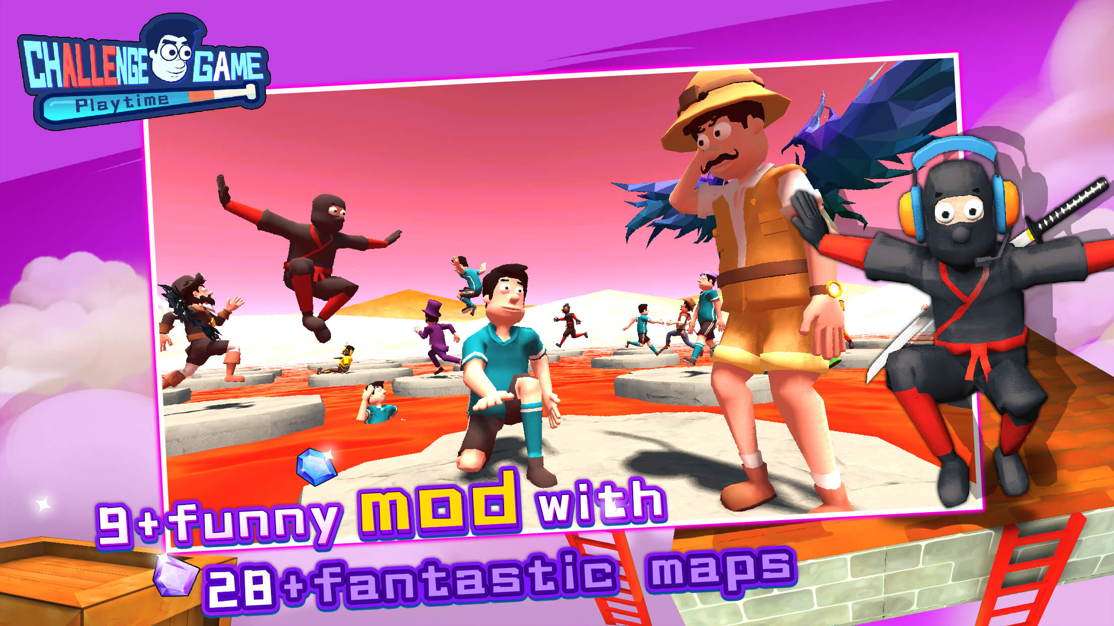 اسکرین شات 1 بازی Stupid Game: Crab knockout