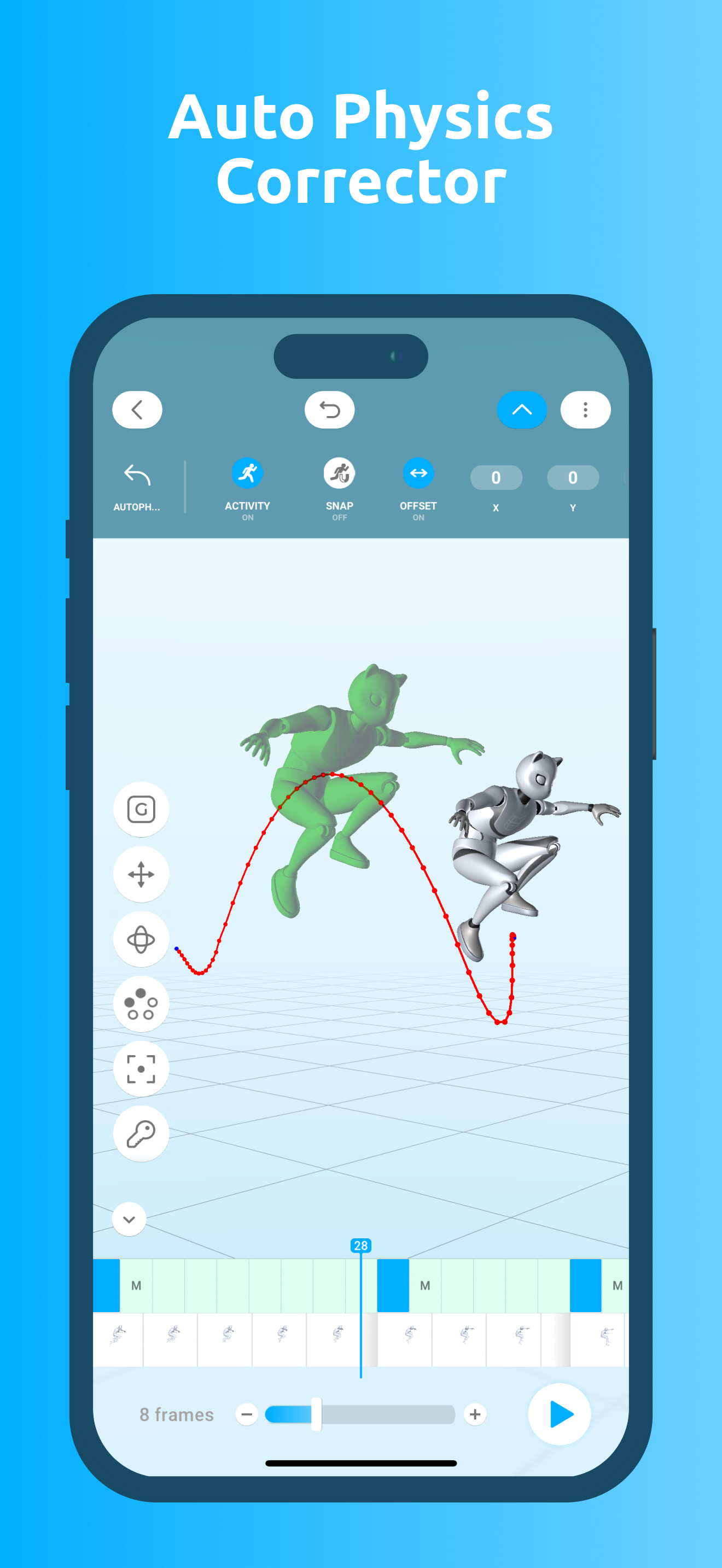 اسکرین شات 5 برنامه Cascadeur: 3D animation