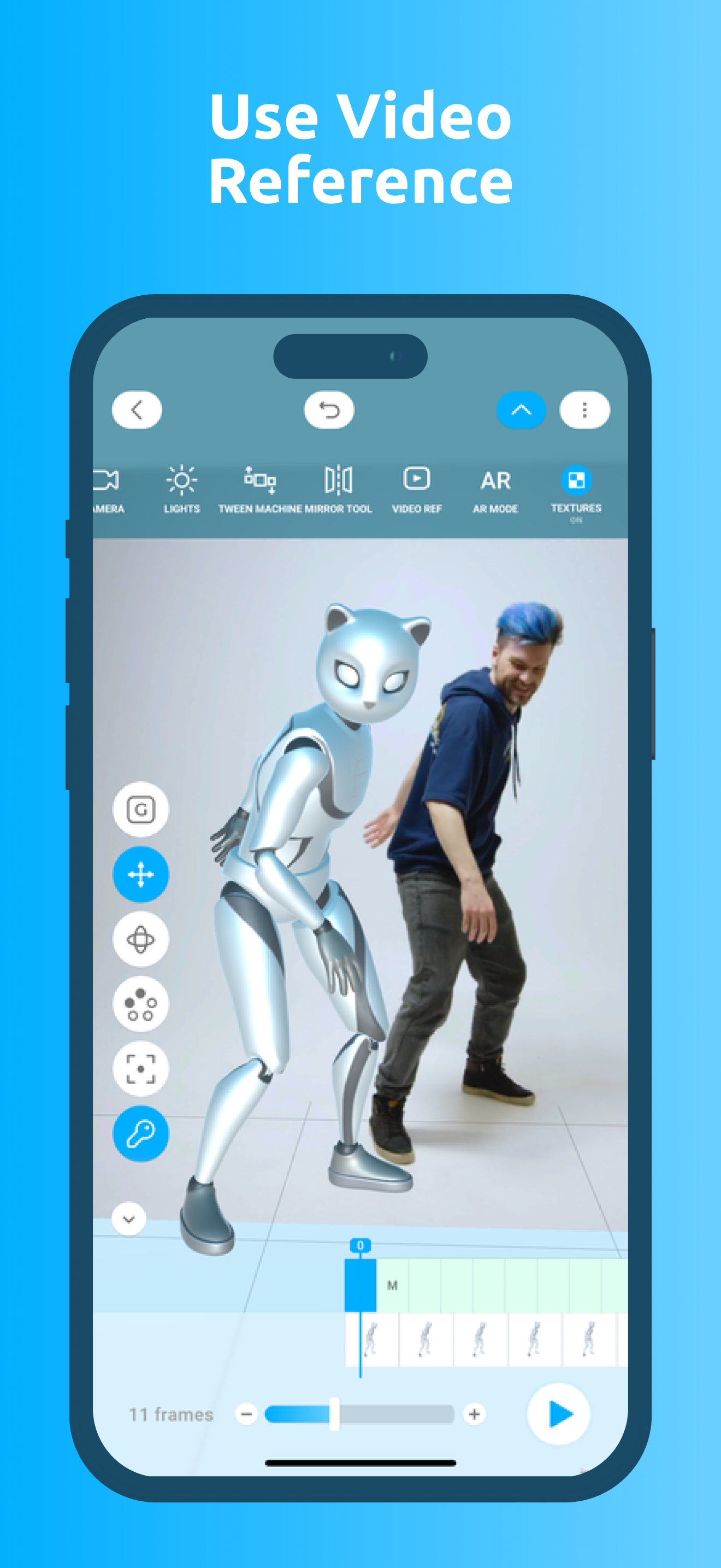 اسکرین شات 4 برنامه Cascadeur: 3D animation