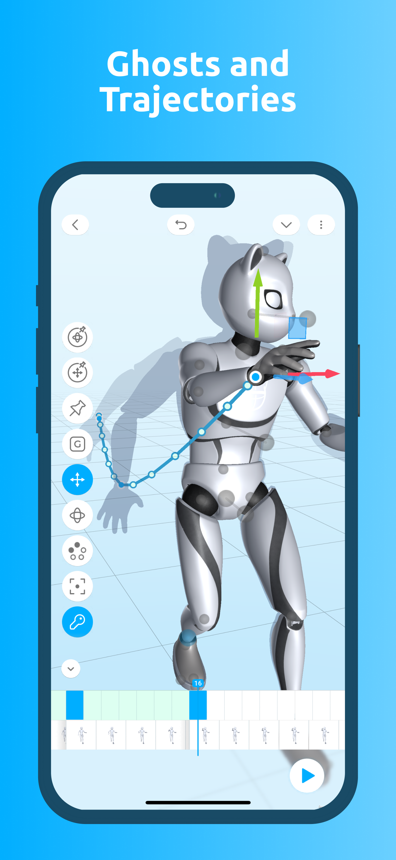 اسکرین شات 3 برنامه Cascadeur: 3D animation