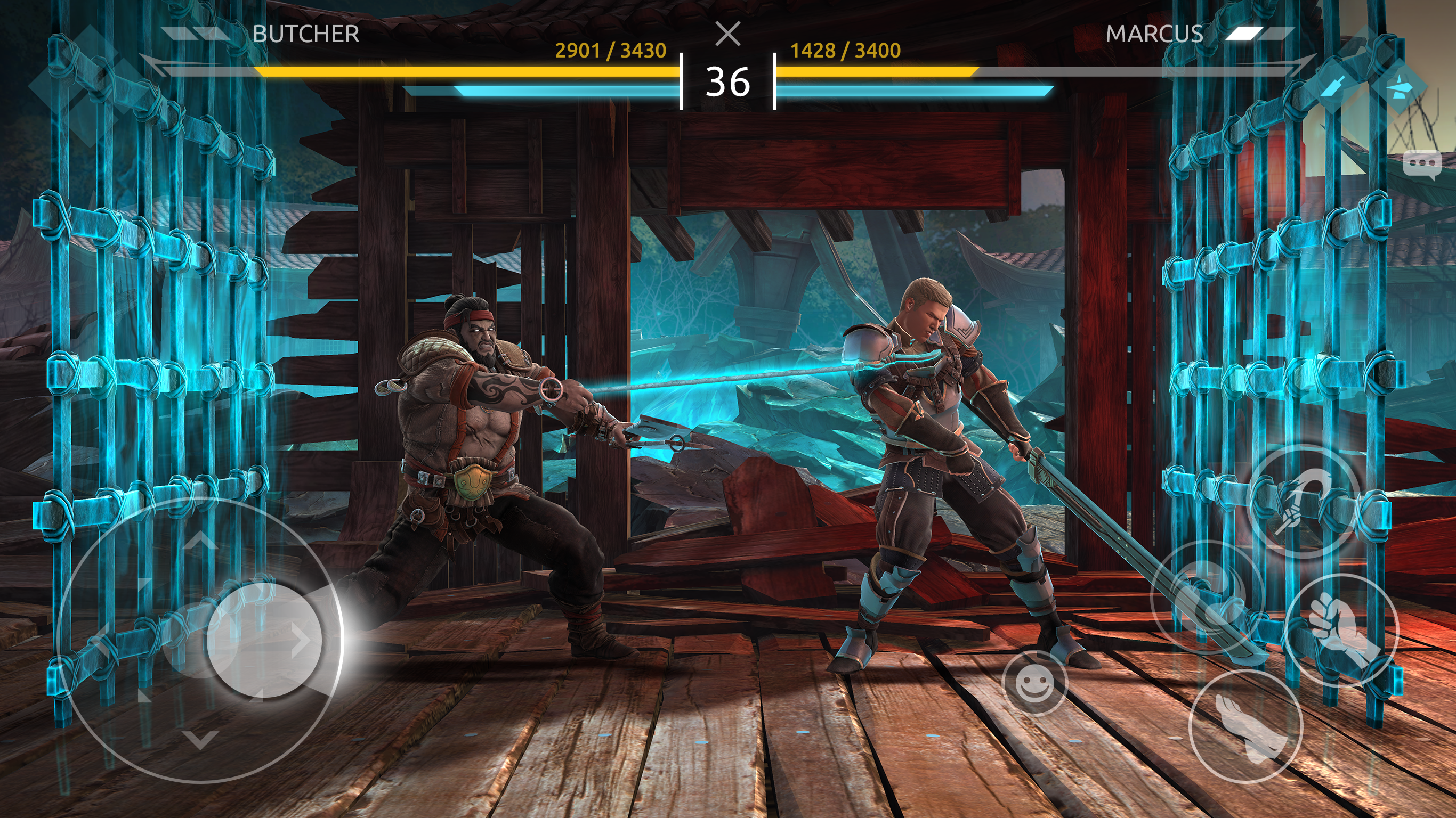 اسکرین شات 3 بازی Shadow Fight 4: Arena
