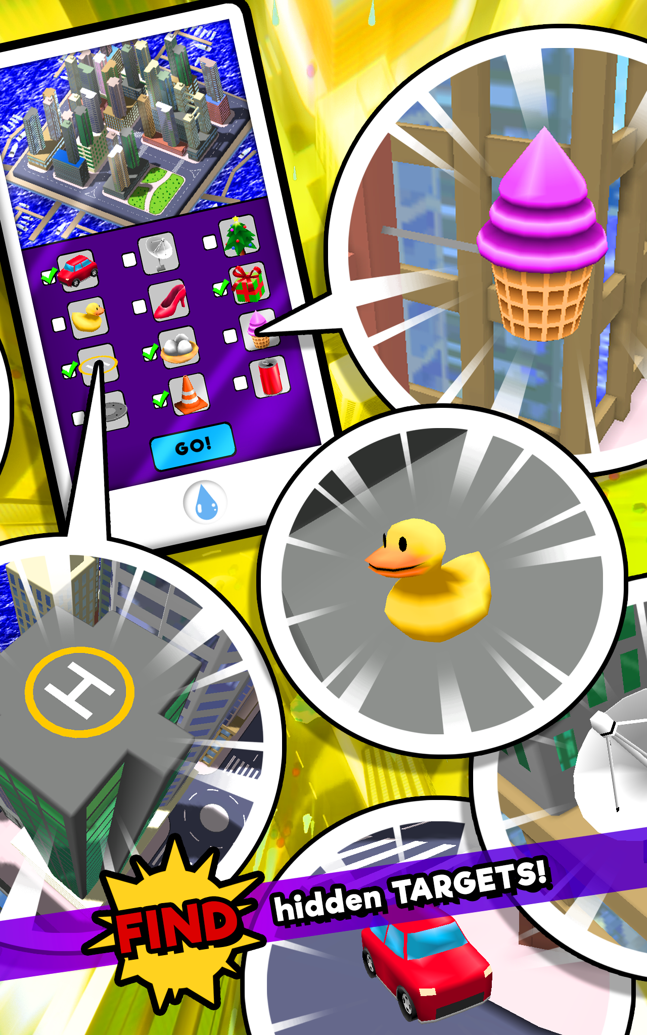 اسکرین شات 3 بازی Dropy Fall! Kawaii Roll Smash