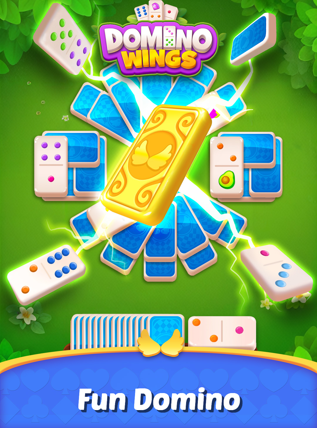 اسکرین شات 1 بازی Domino Wings: Merge Island