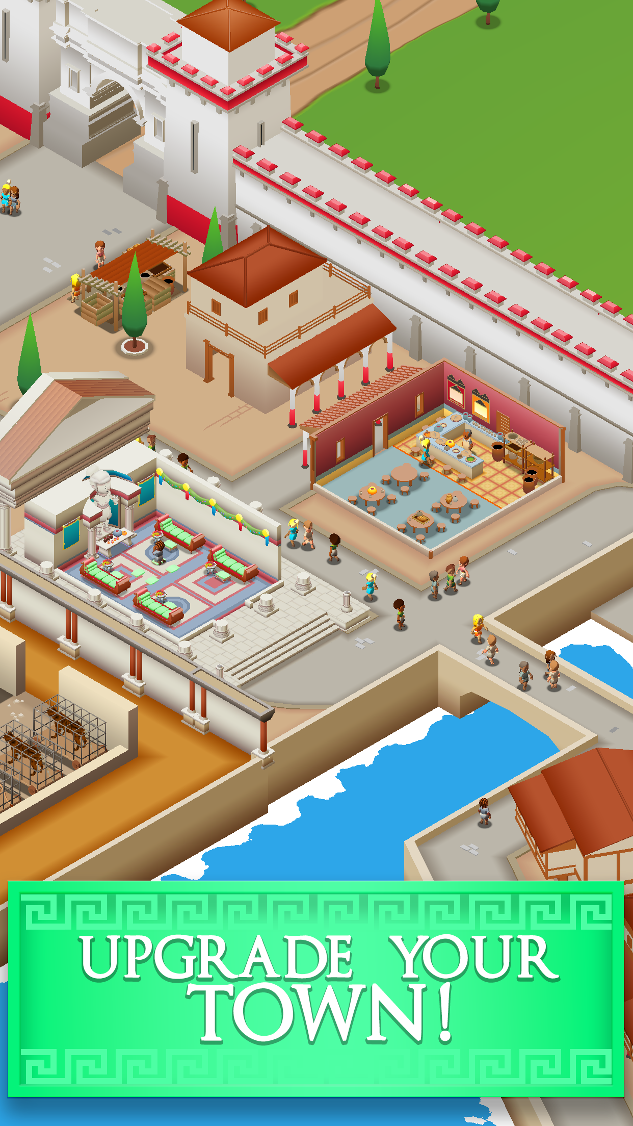 اسکرین شات 3 بازی Idle Gladiator Empire Tycoon