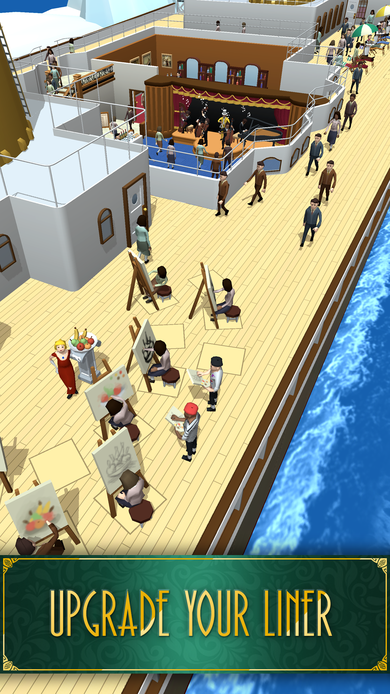 اسکرین شات 5 بازی Idle Titanic Tycoon: Ship Game