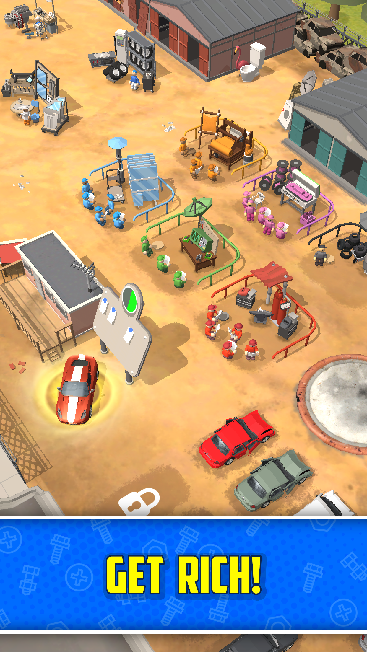 اسکرین شات 6 بازی Scrapyard Tycoon Idle Game