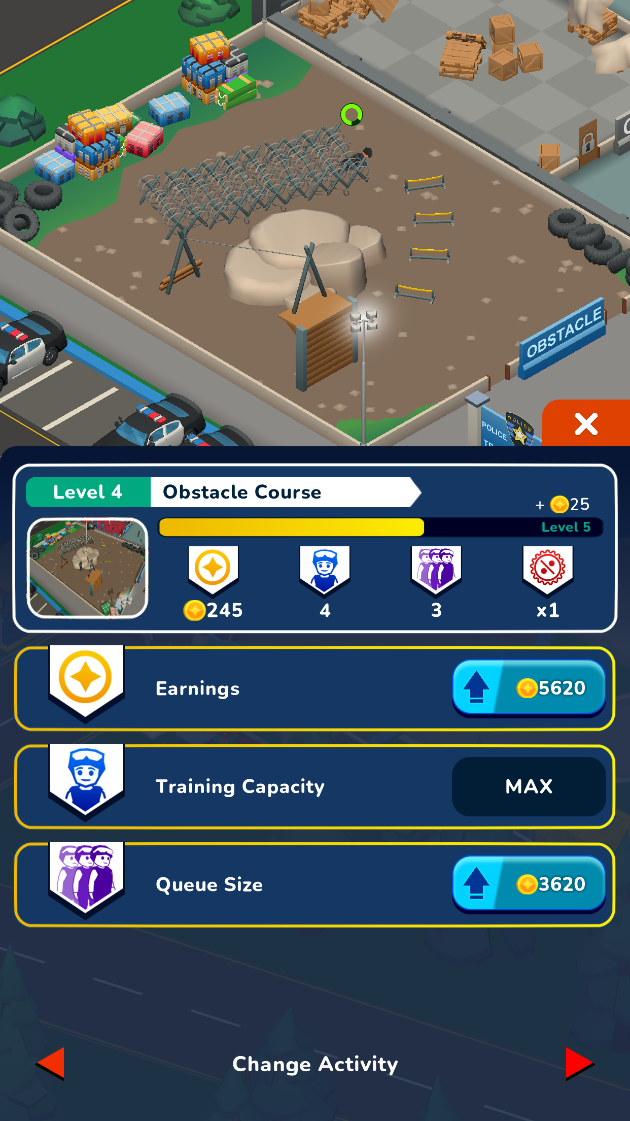 اسکرین شات 8 بازی Idle SWAT Academy Tycoon