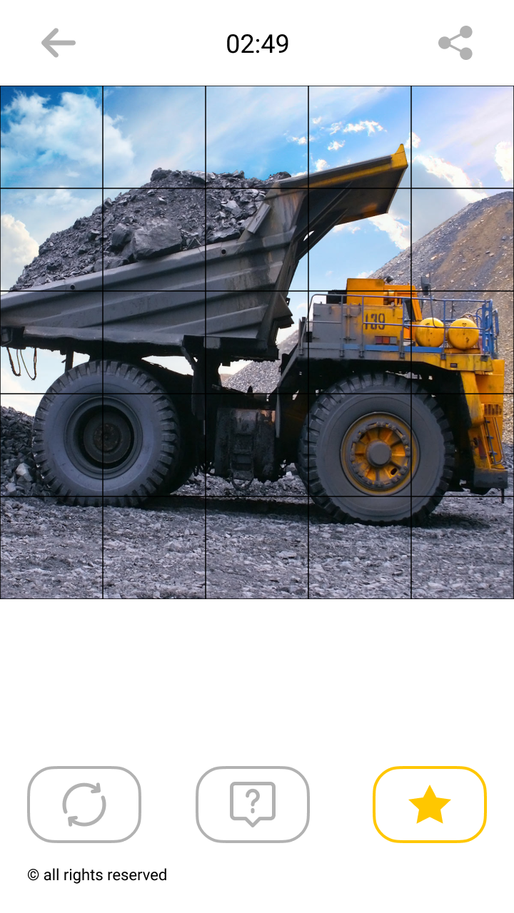 اسکرین شات 7 بازی Jigsaw Truck Mosaic Puzzles