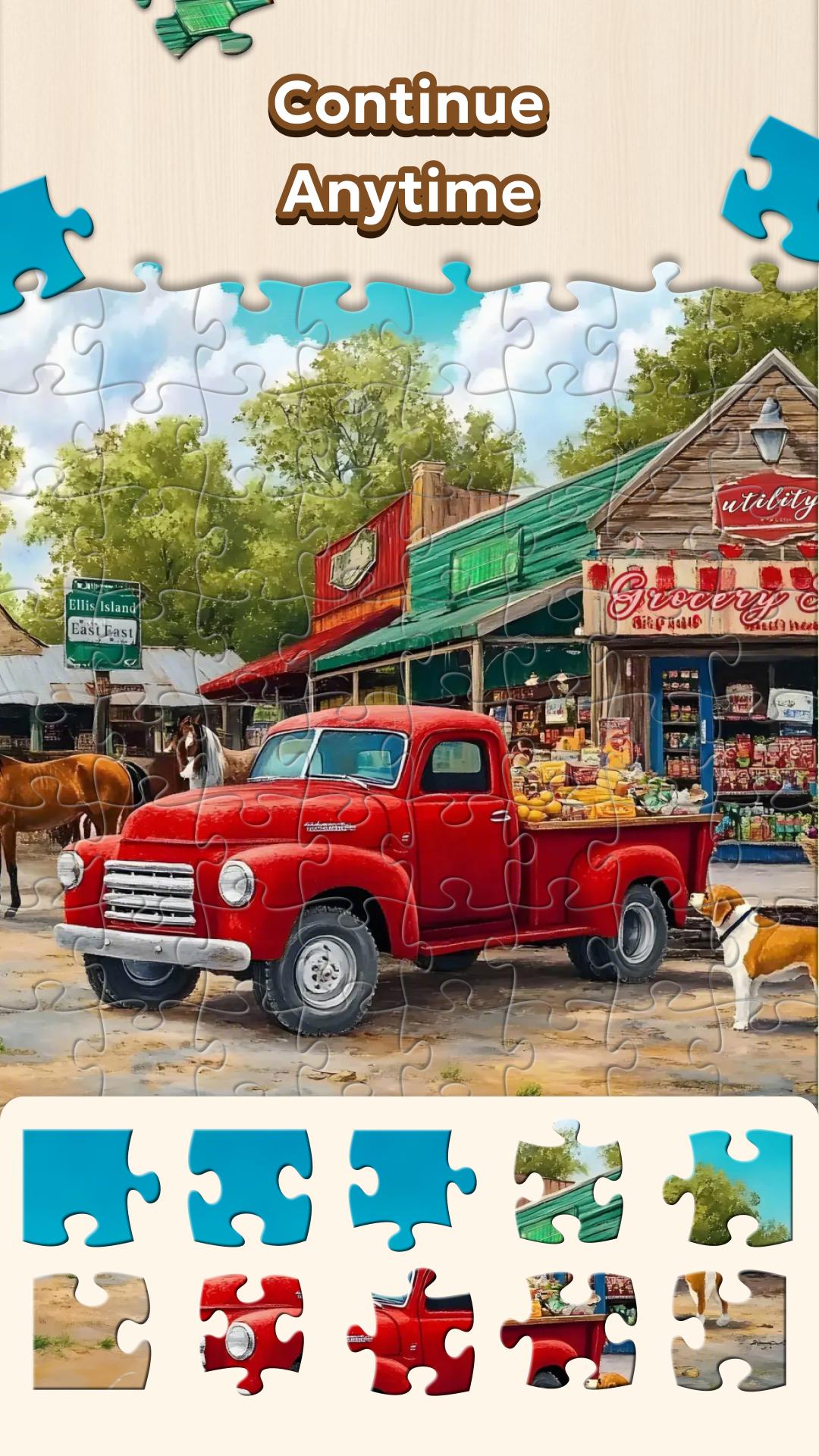 اسکرین شات 4 بازی Jigsaw Puzzle - Countryside