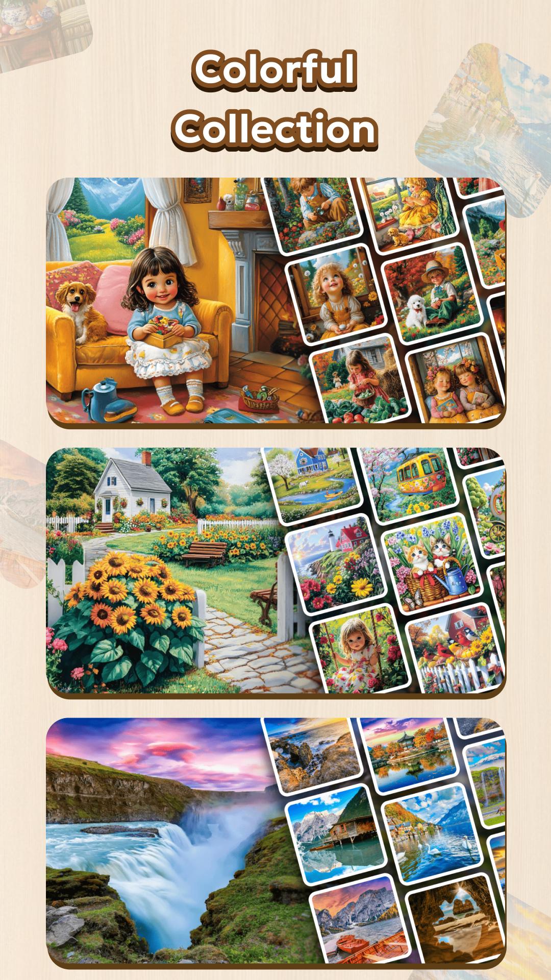 اسکرین شات 6 بازی Jigsaw Puzzle - Countryside