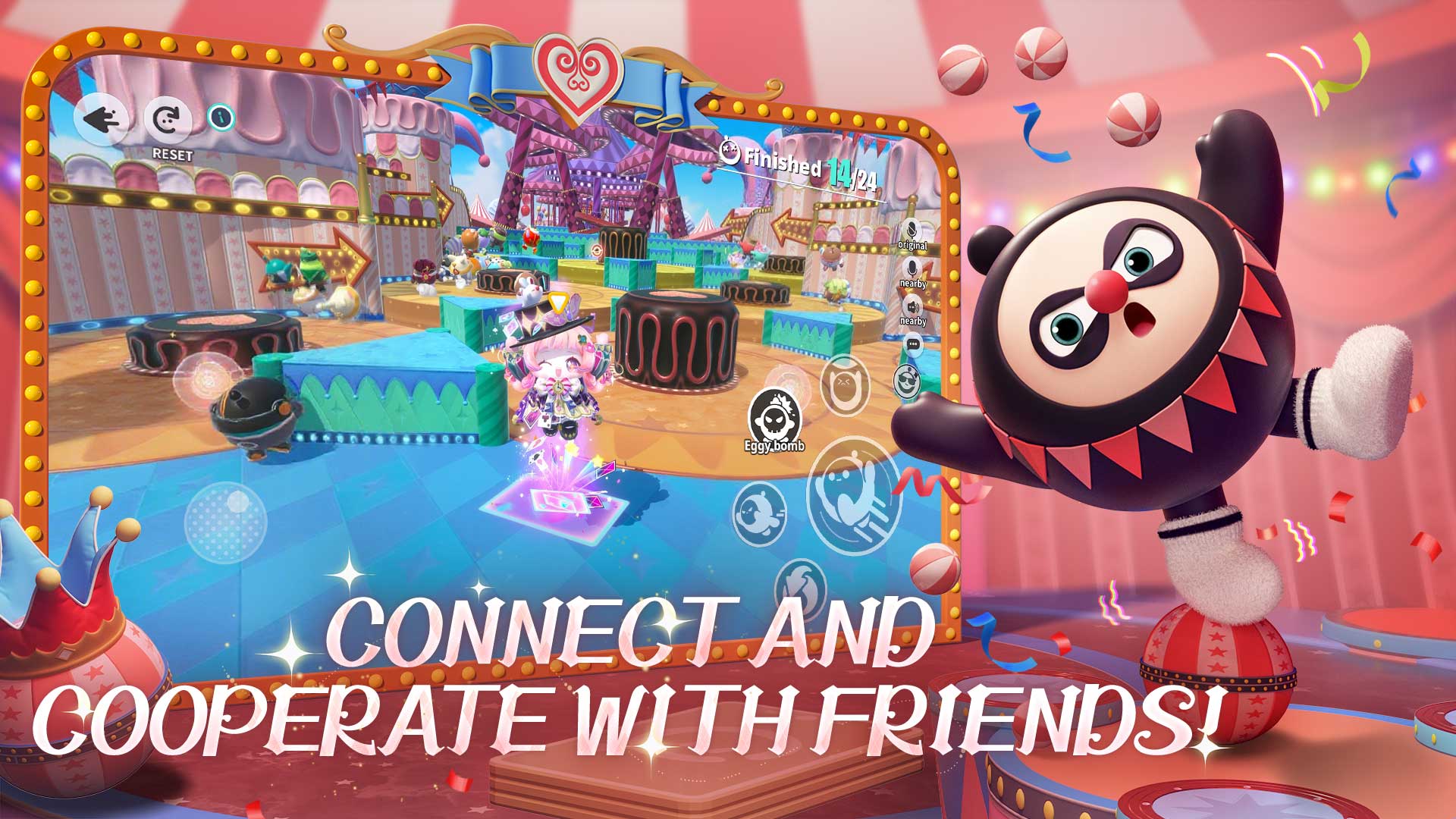 اسکرین شات 3 بازی Eggy Party: Trendy Party Game