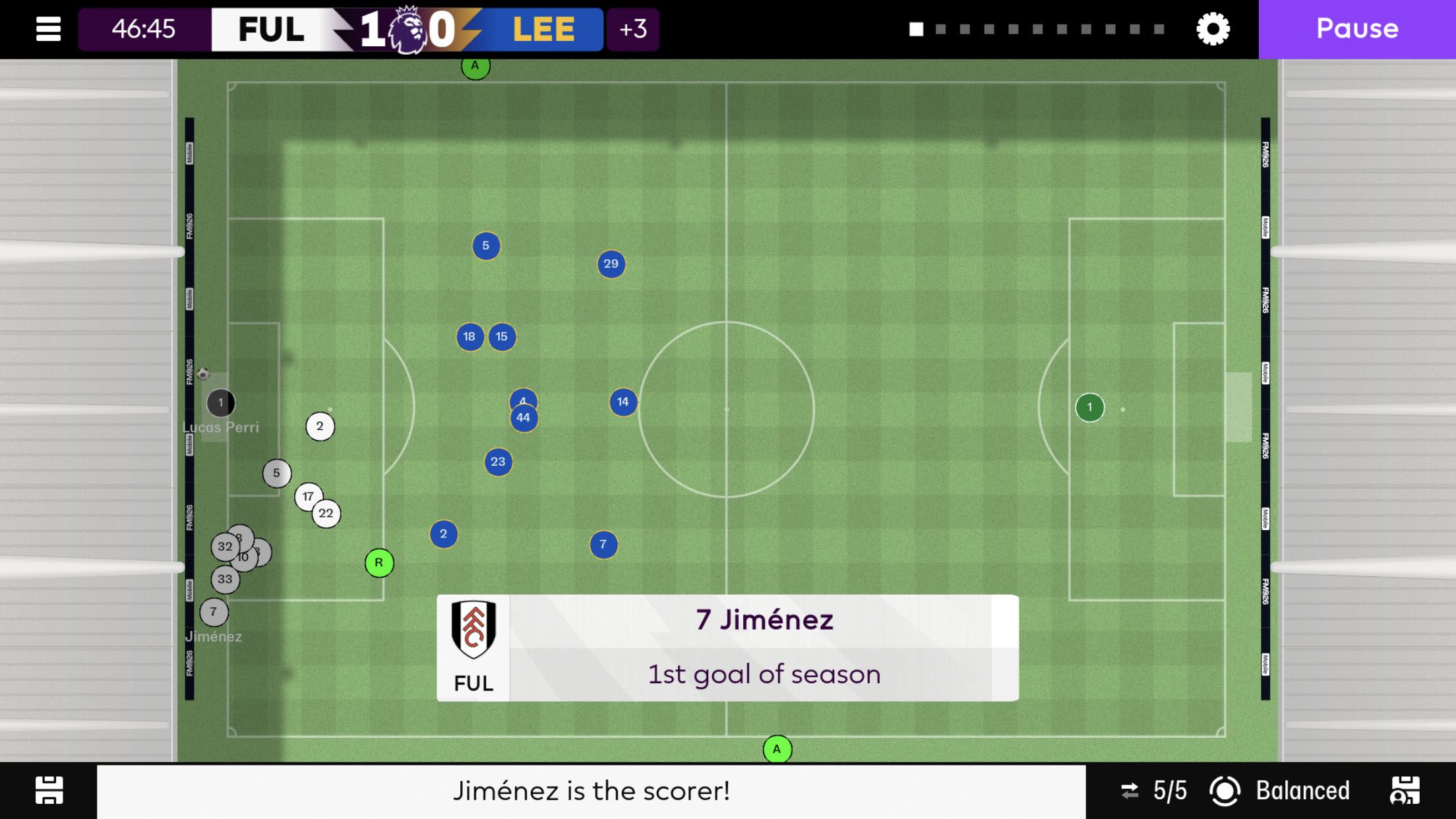 اسکرین شات 2 بازی Football Manager 26 Mobile