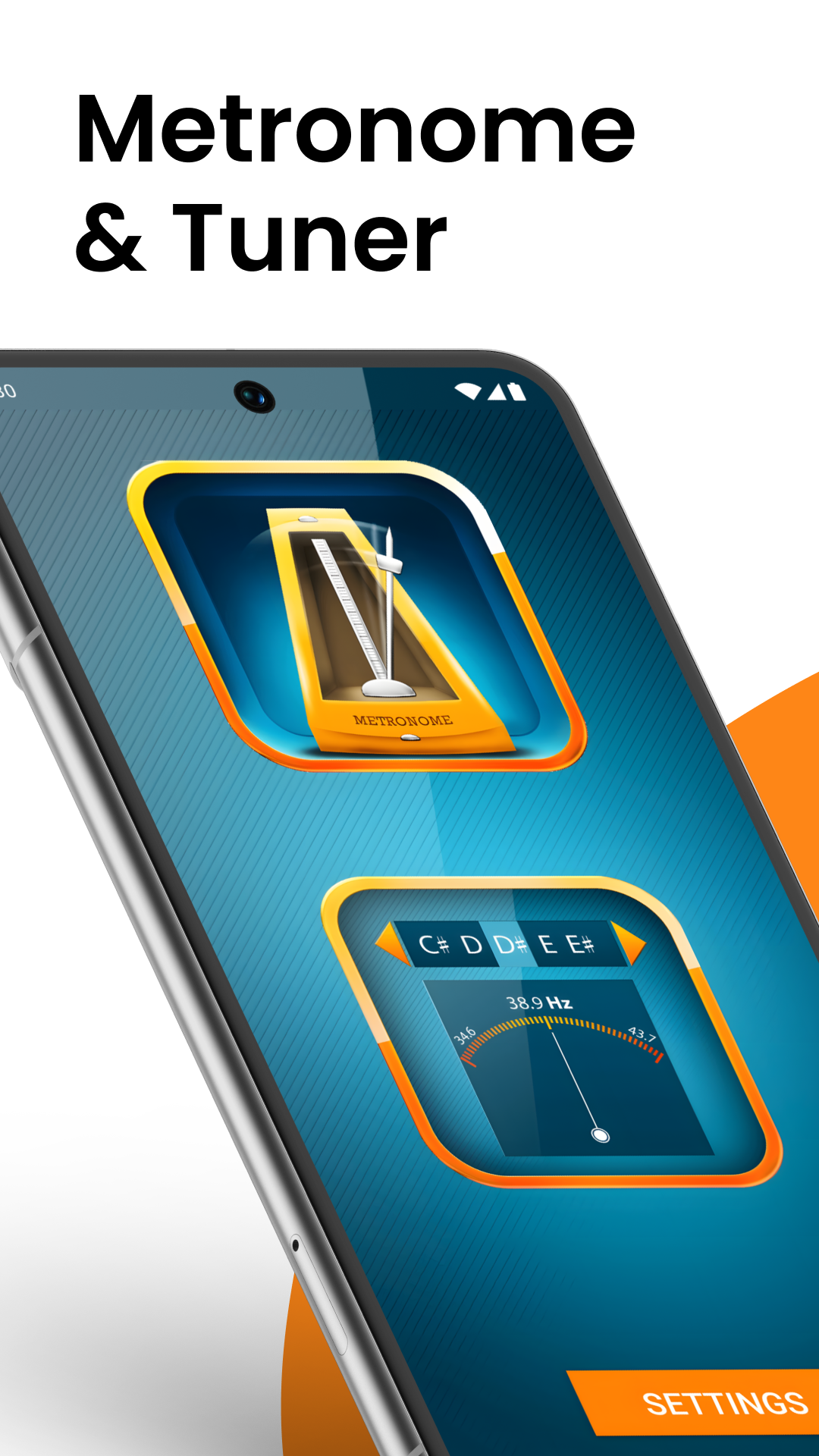 اسکرین شات 3 برنامه Drum Tuner: Metronome Beats