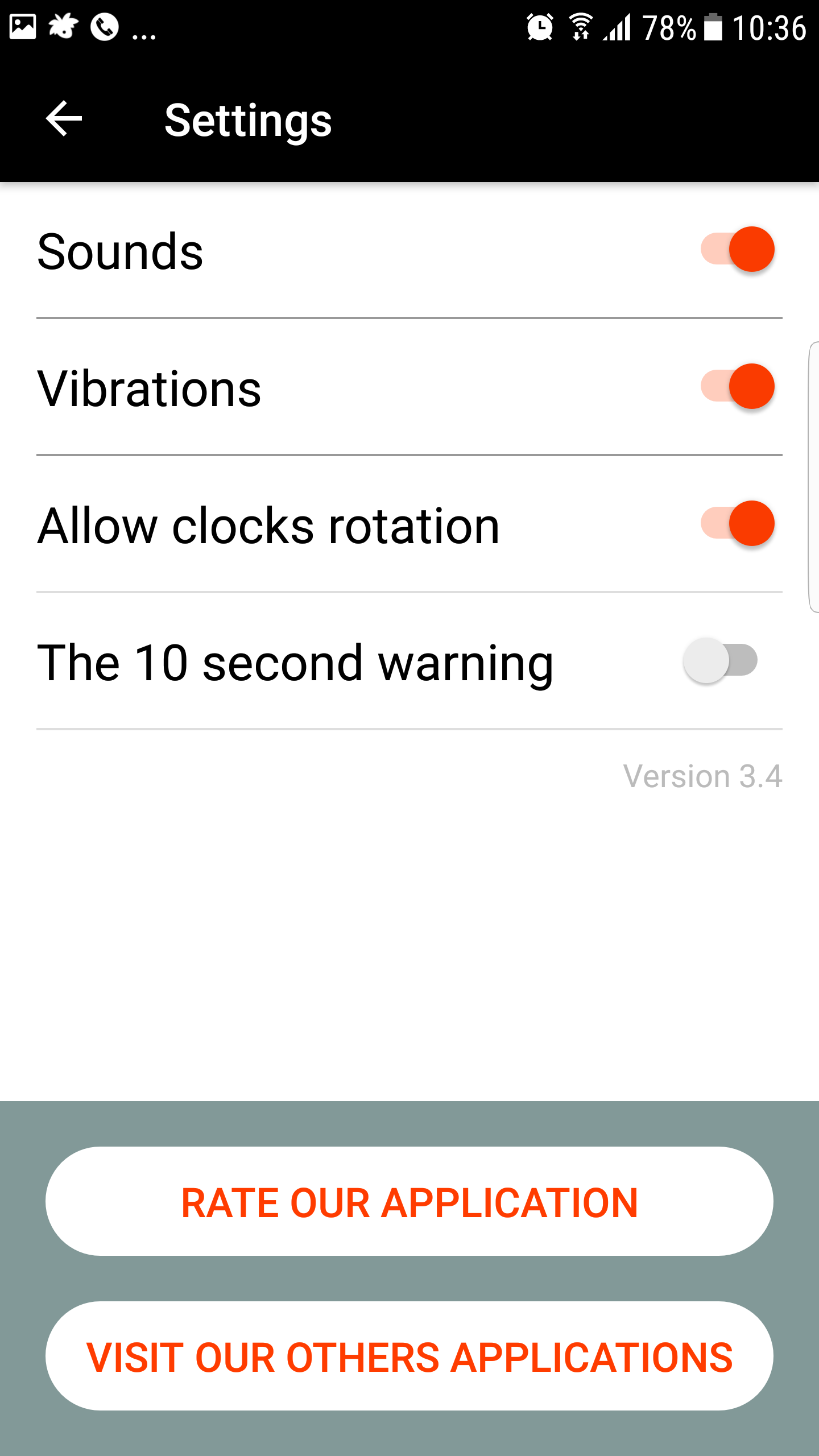 اسکرین شات 5 برنامه Boxing Round Interval Timer