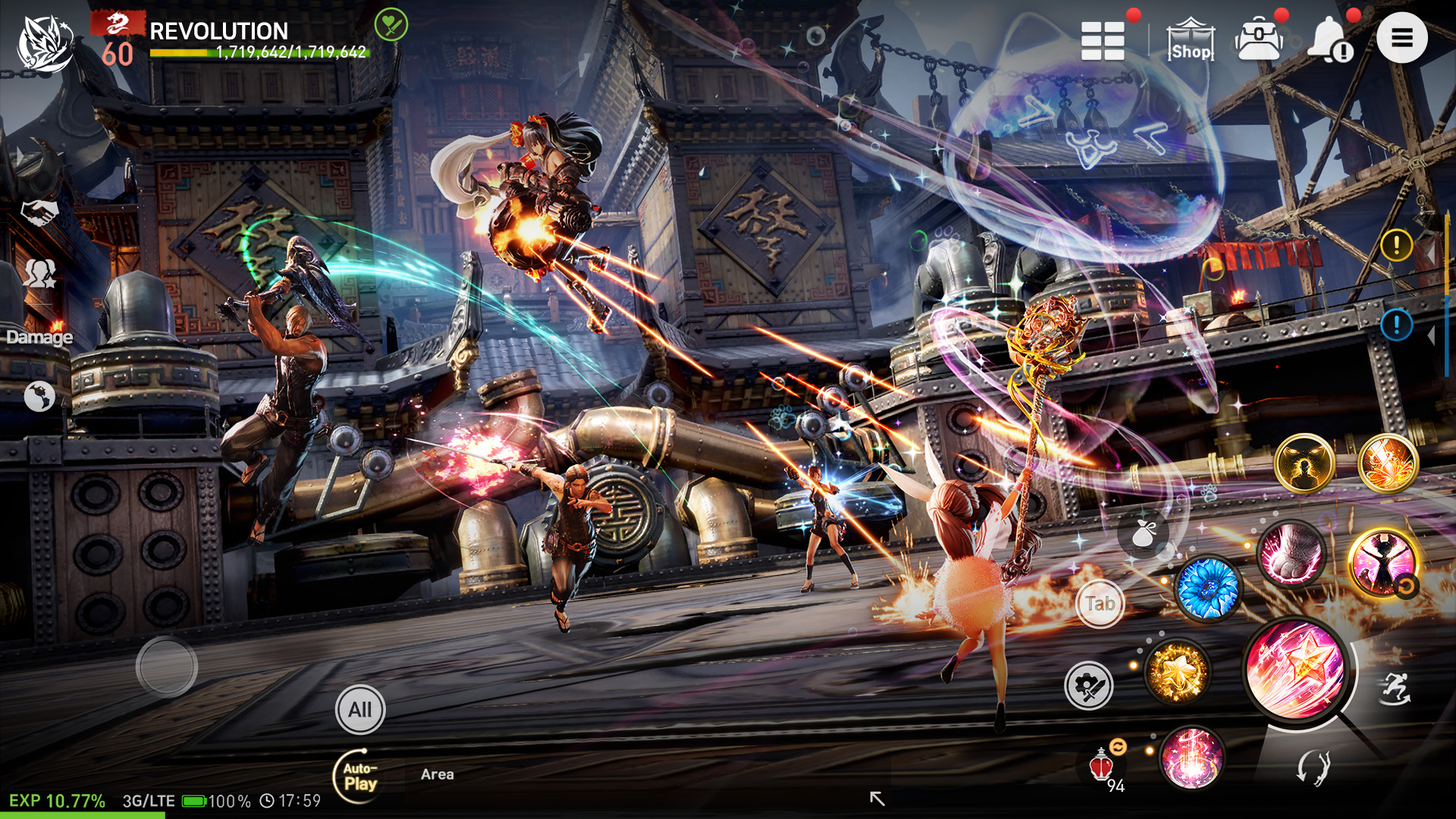 اسکرین شات 2 بازی Blade&Soul Revolution