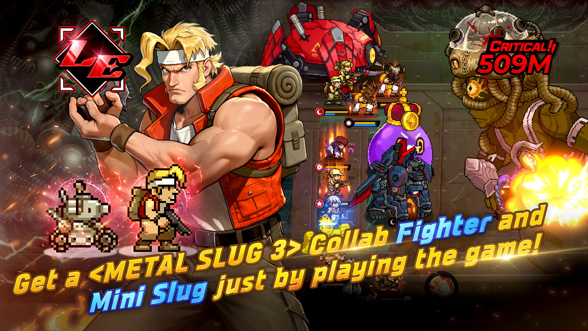 اسکرین شات 1 بازی KOF AFK x METAL SLUG 3