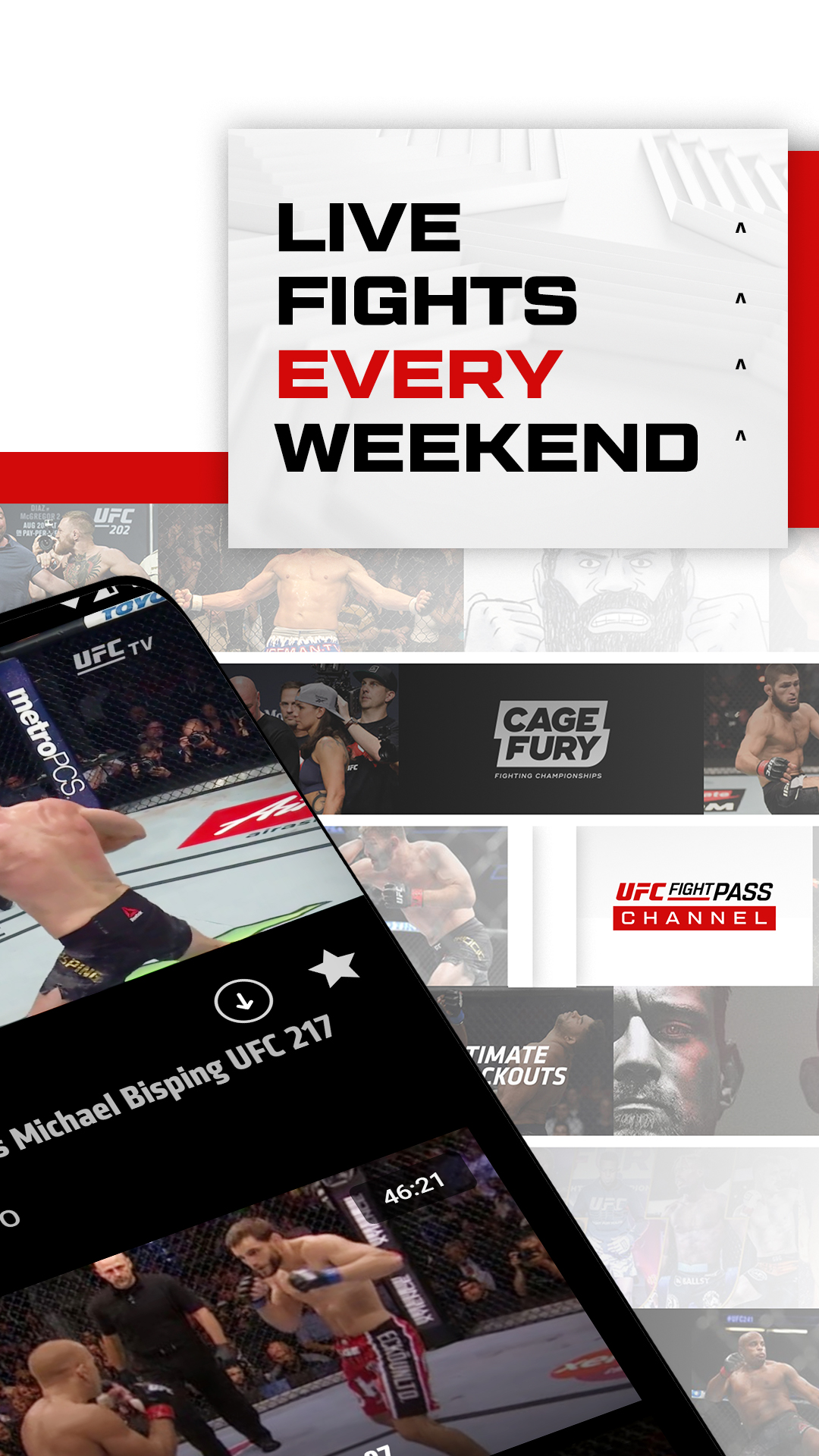اسکرین شات 2 برنامه UFC
