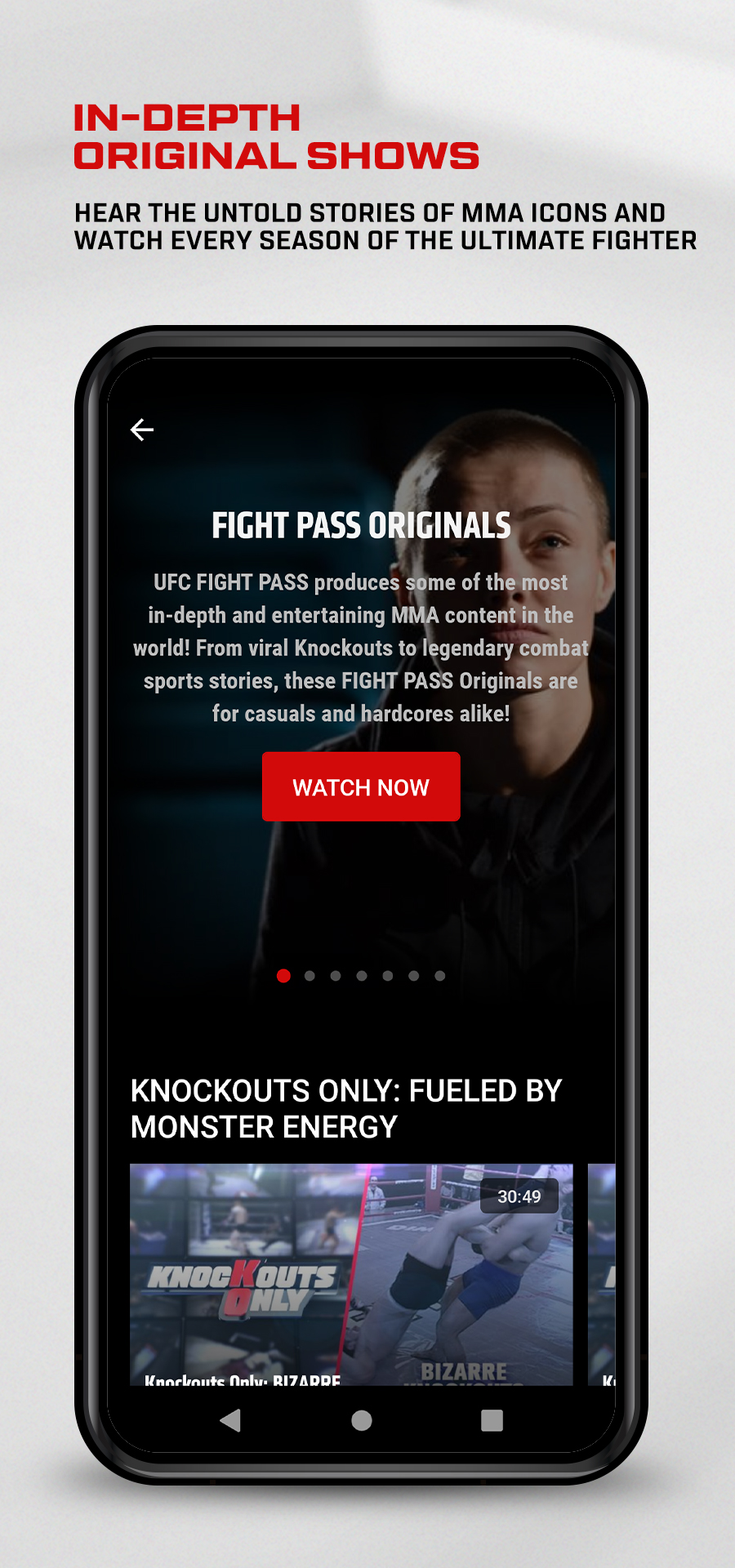 اسکرین شات 6 برنامه UFC
