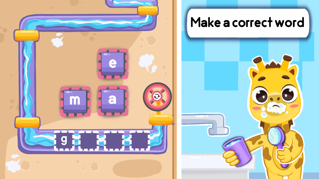 اسکرین شات 5 بازی بازی اموزش انگلیسی کودک نورولند